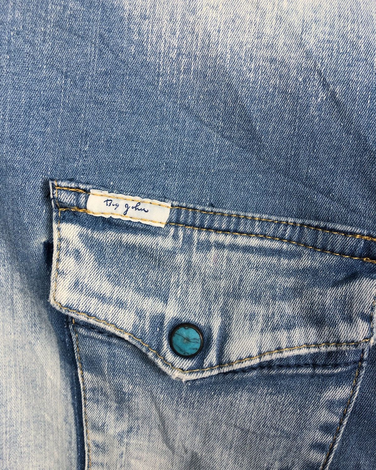 Big John Rare Big John Kurashiki Japan Western Jeans Denim Shirt Size US M / EU 48-50 / 2 - 4 Thumbnail