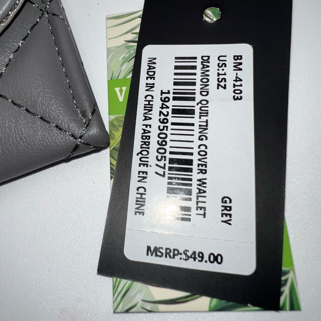 Badgley Mischka Badgley Mischka Long Quilted Vegan Leather Wallet Size ONE SIZE - 2 Thumbnail