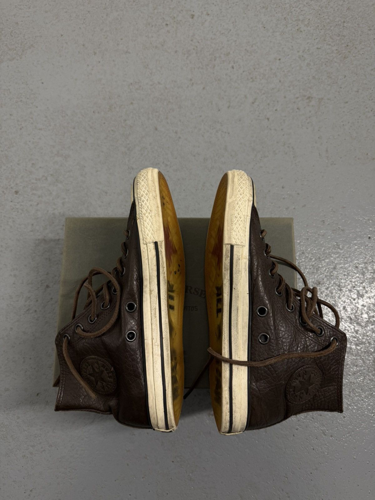 Converse × John Varvatos John Varvatos x Converse Leather Laces Sneakers With Box Size US 8.5 / EU 41-42 - 7 Thumbnail