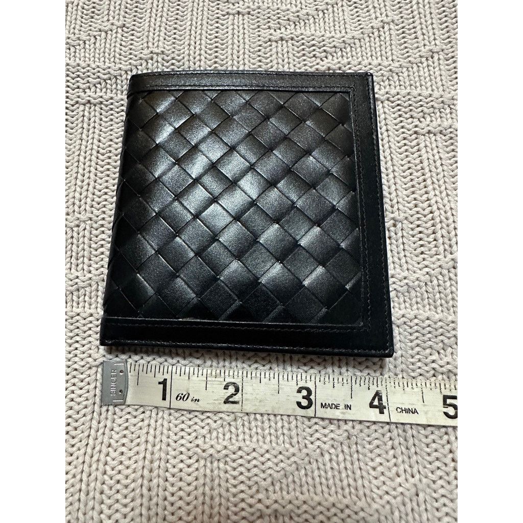 Other Vintage Prince Gardner black leather woven folded wallet NWT Size ONE SIZE - 9 Thumbnail