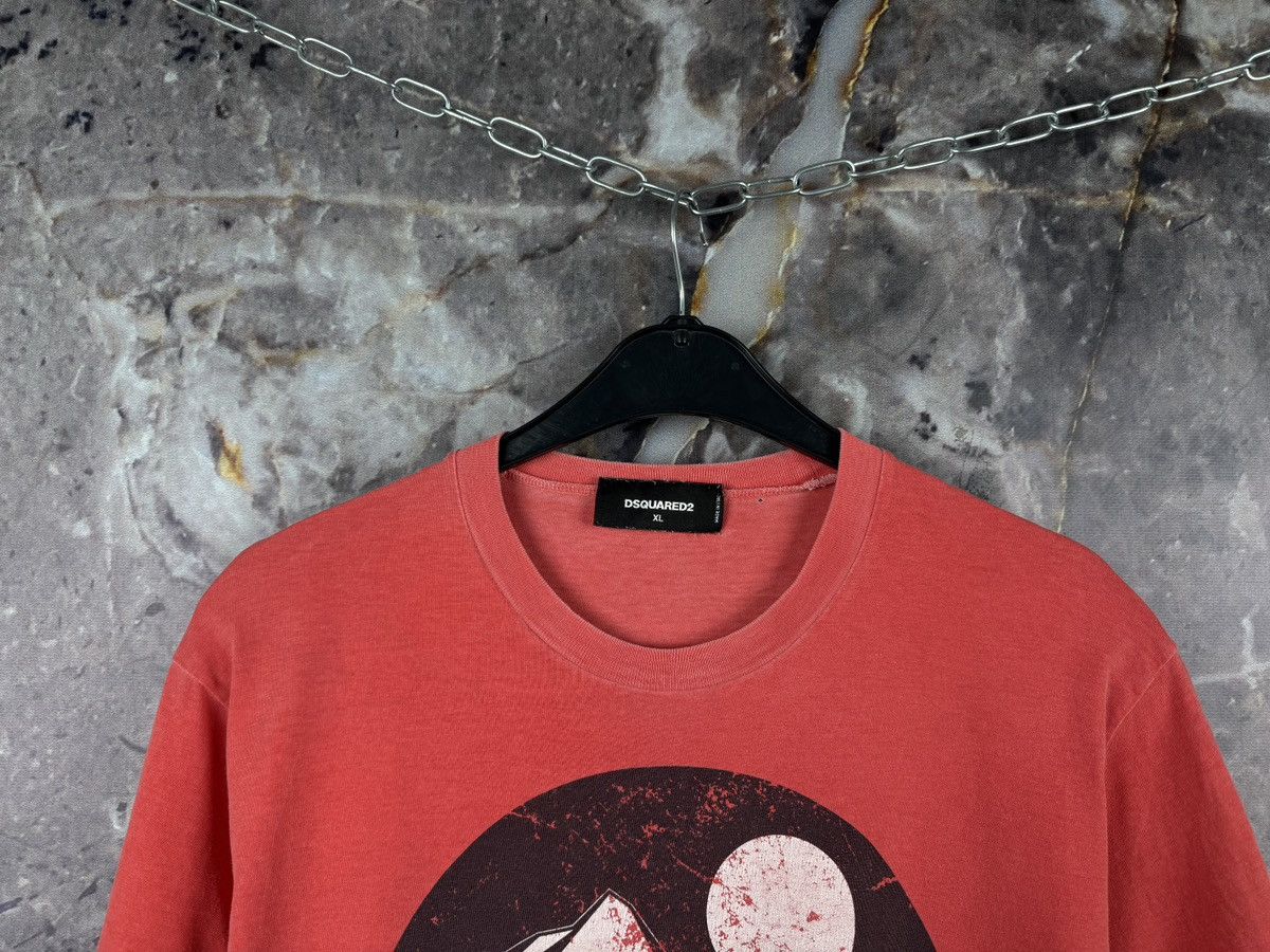 Dsquared2 Dsquared2 CATEN Graphic T-Shirt Red Men’s Size XL Size US XL / EU 56 / 4 - 2 Thumbnail