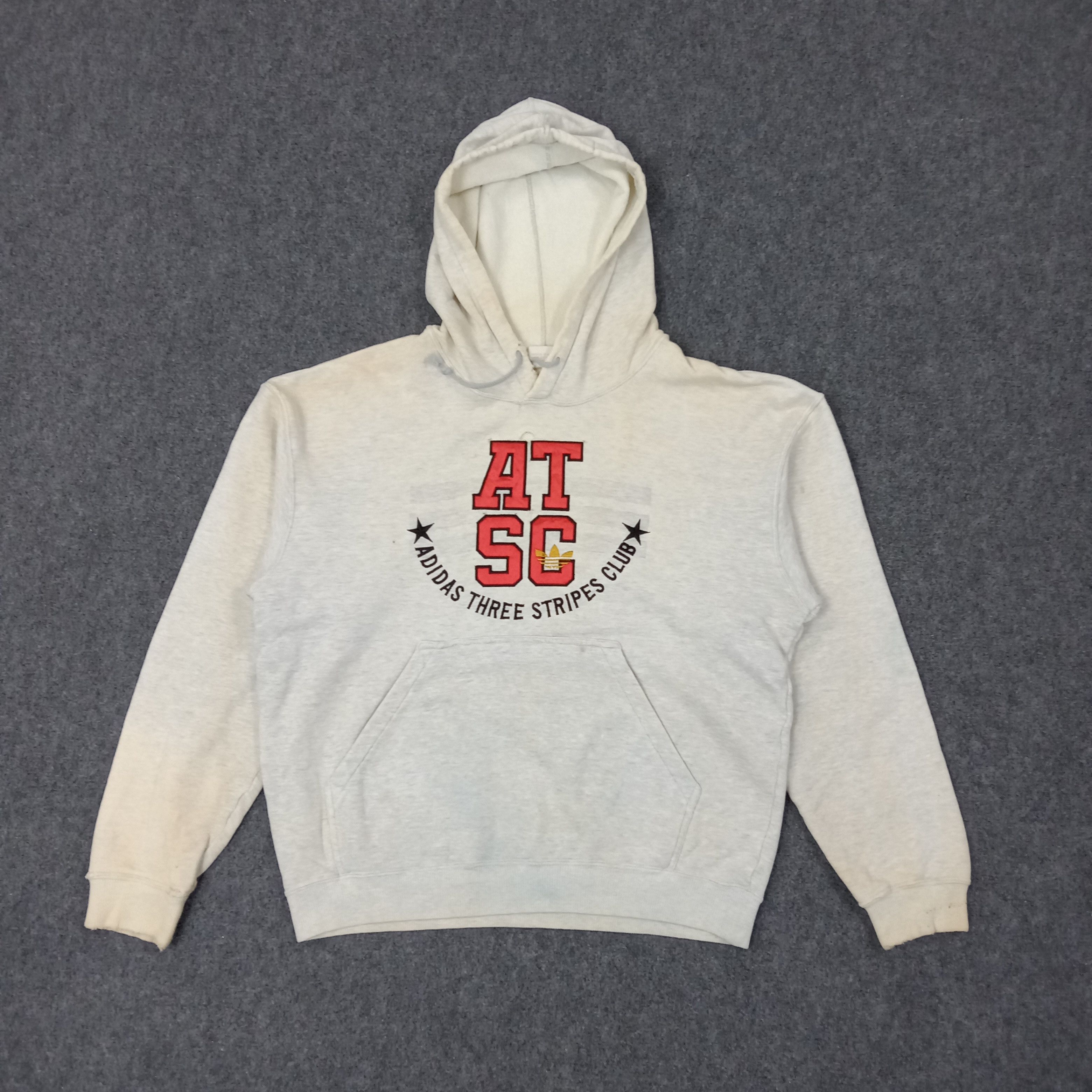 Adidas Adidas Three Stripes Club American Sportwear Hoodies C225N15 Size US L / EU 52-54 / 3 - 1 Thumbnail