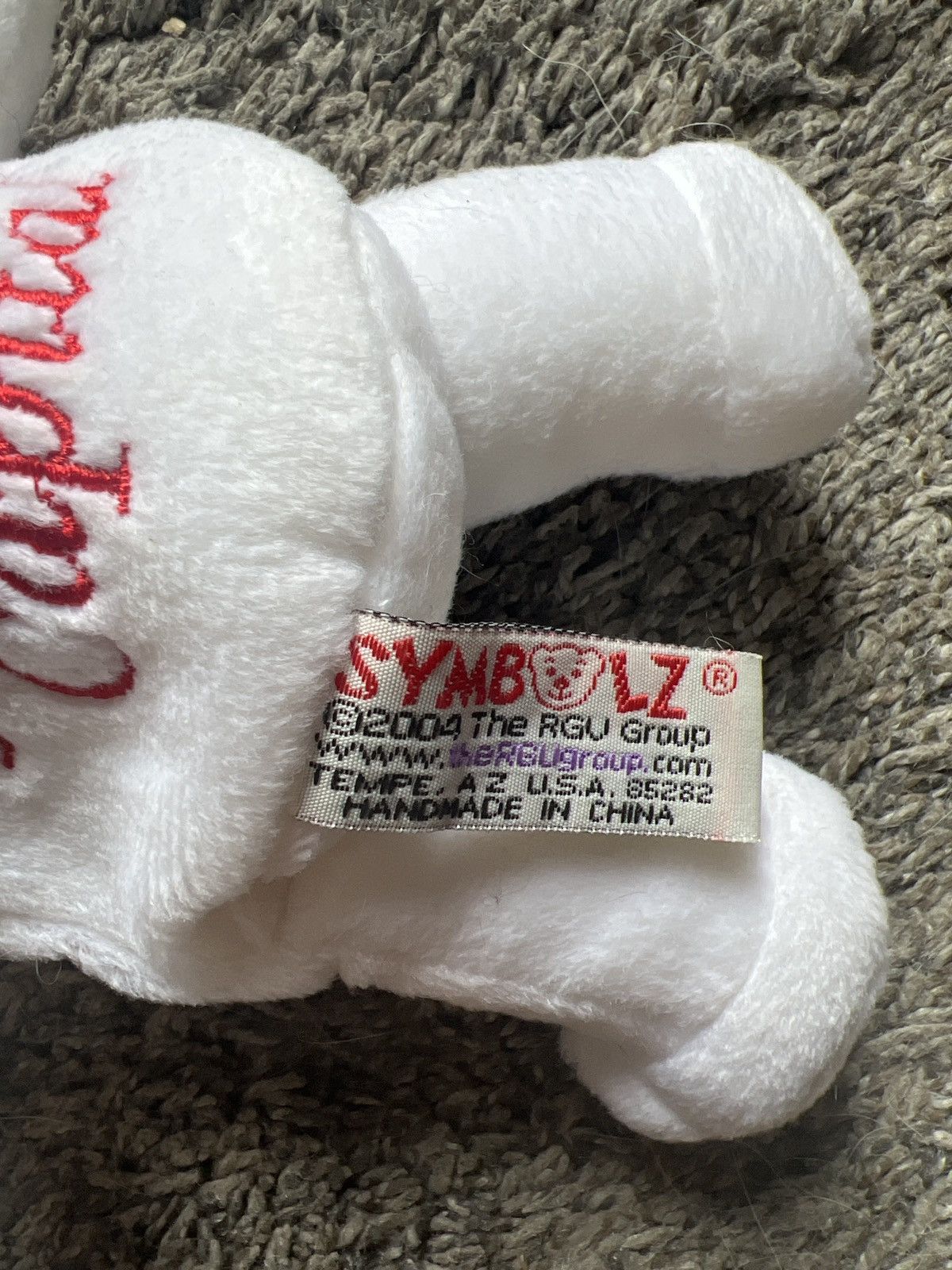 Vintage 2004 Symbolz Washington D.C. Beanie Bear Size ONE SIZE - 7 Thumbnail