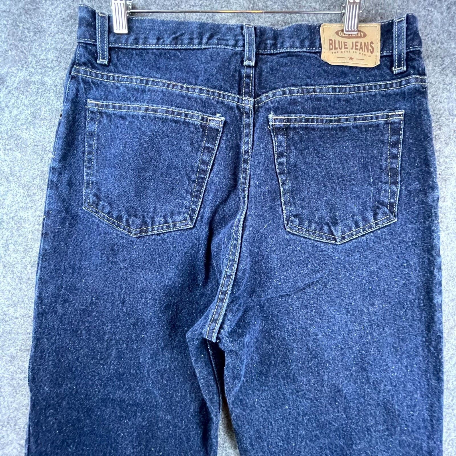 Old Navy Vintage Old Navy Jeans Mens 34 Straight Relaxed Frayed Loose Size US 34 / EU 50 - 5 Thumbnail