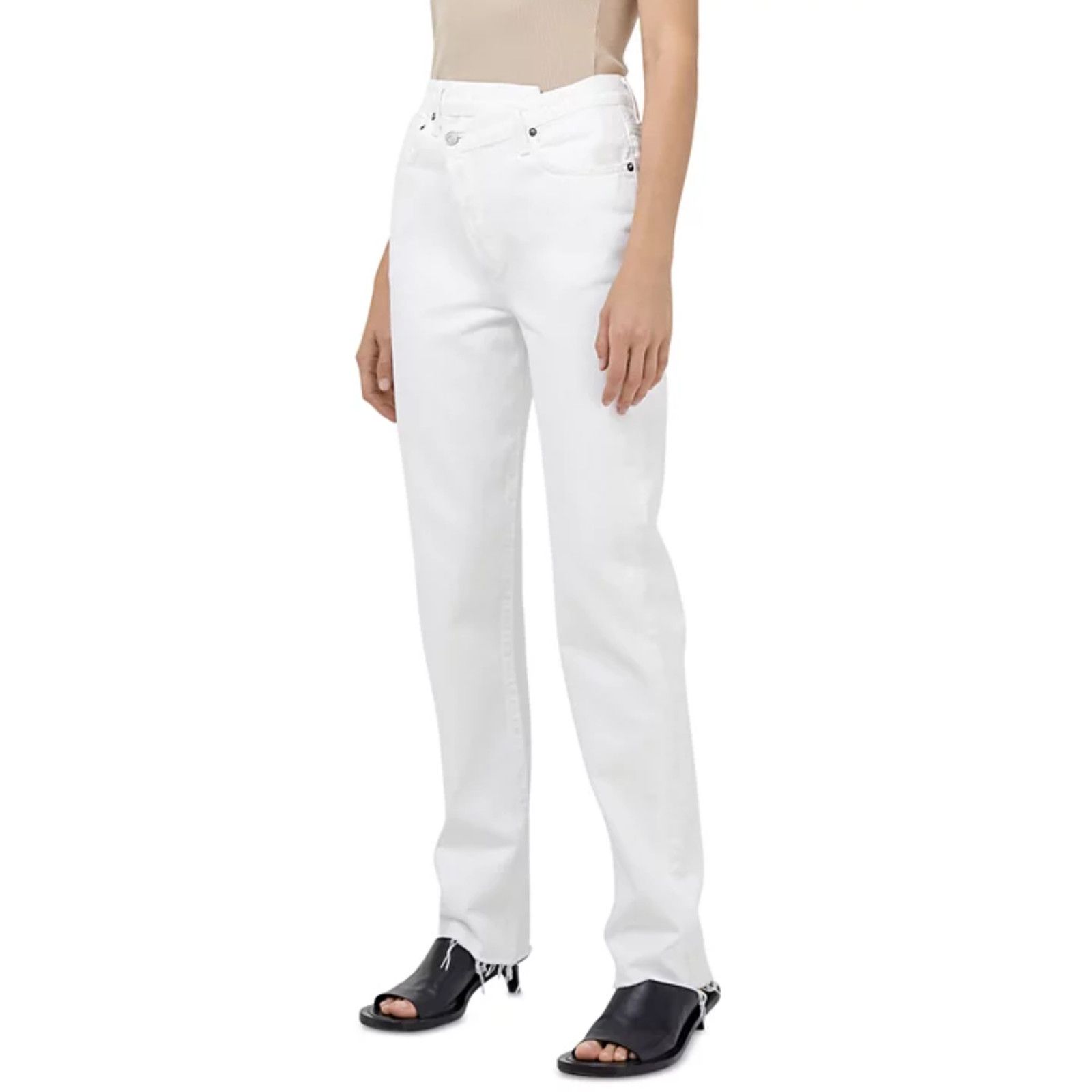 Agolde Agolde High Rise Stretch Straight Leg Jeans Element Size 30 Size 30" / US 8 / IT 44 - 3 Thumbnail