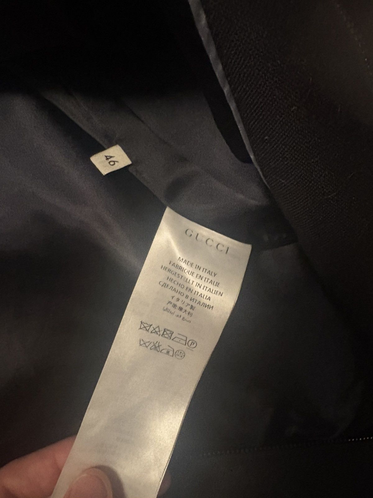 Gucci Gucci Appliqué Wool and Mohair Blend Souvenir Jacket Size US S / EU 44-46 / 1 - 3 Thumbnail