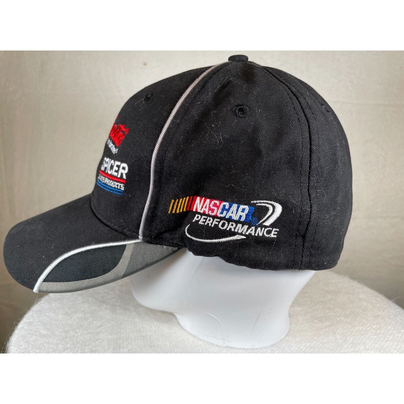 Other NASCAR Raybestos Wix Spicer Motorsports Black Adjustable Hat Size ONE SIZE - 3 Thumbnail