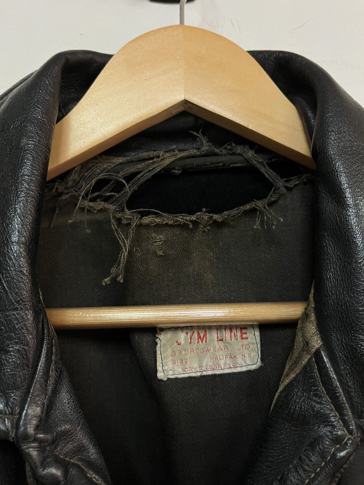 Vintage 50’s Jim Line Halifax Leather Jacket Size US M / EU 48-50 / 2 - 5 Thumbnail