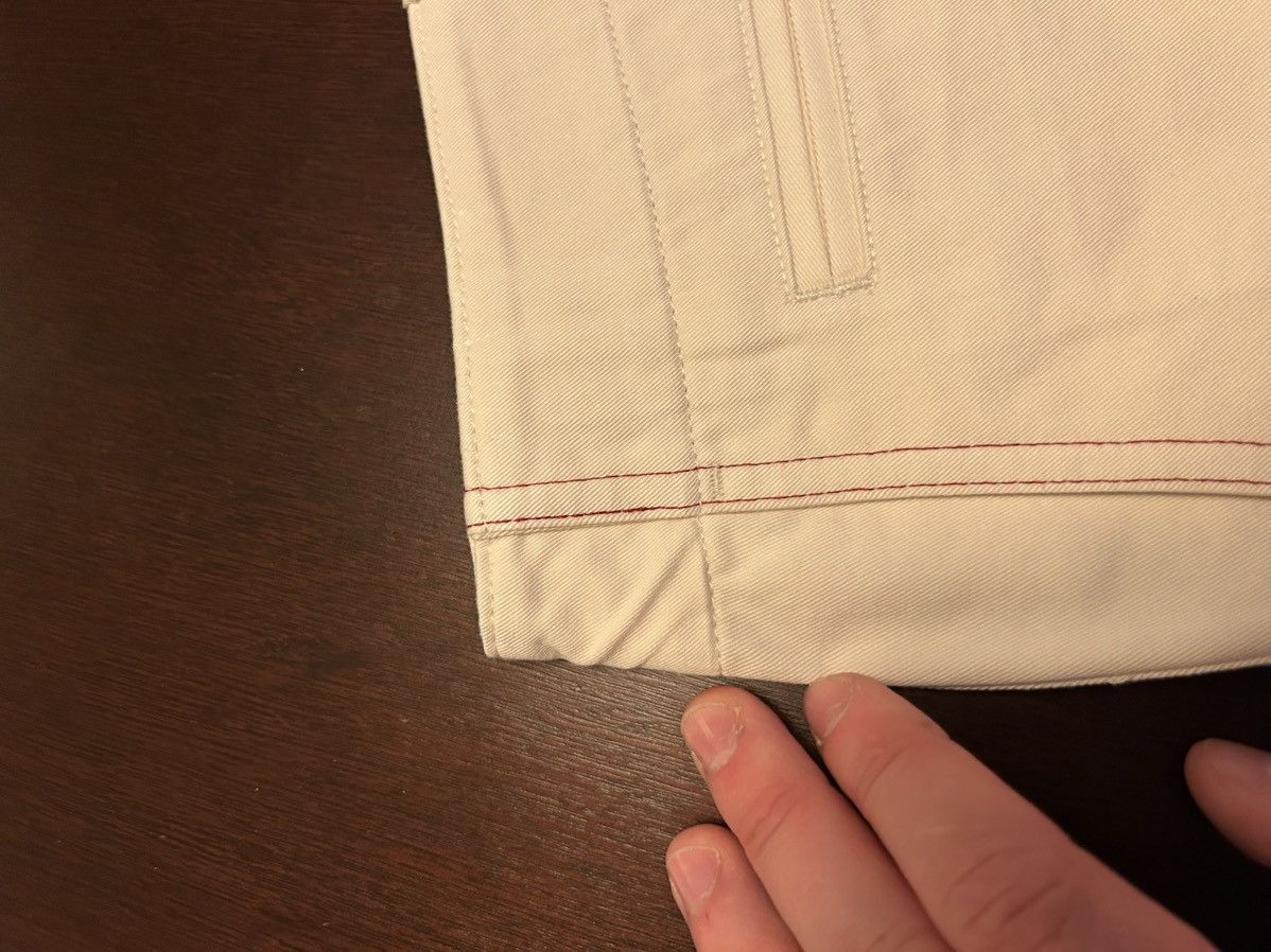 Other Castart Cream W/ Red Trim Pants Size US 34 / EU 50 - 2 Thumbnail