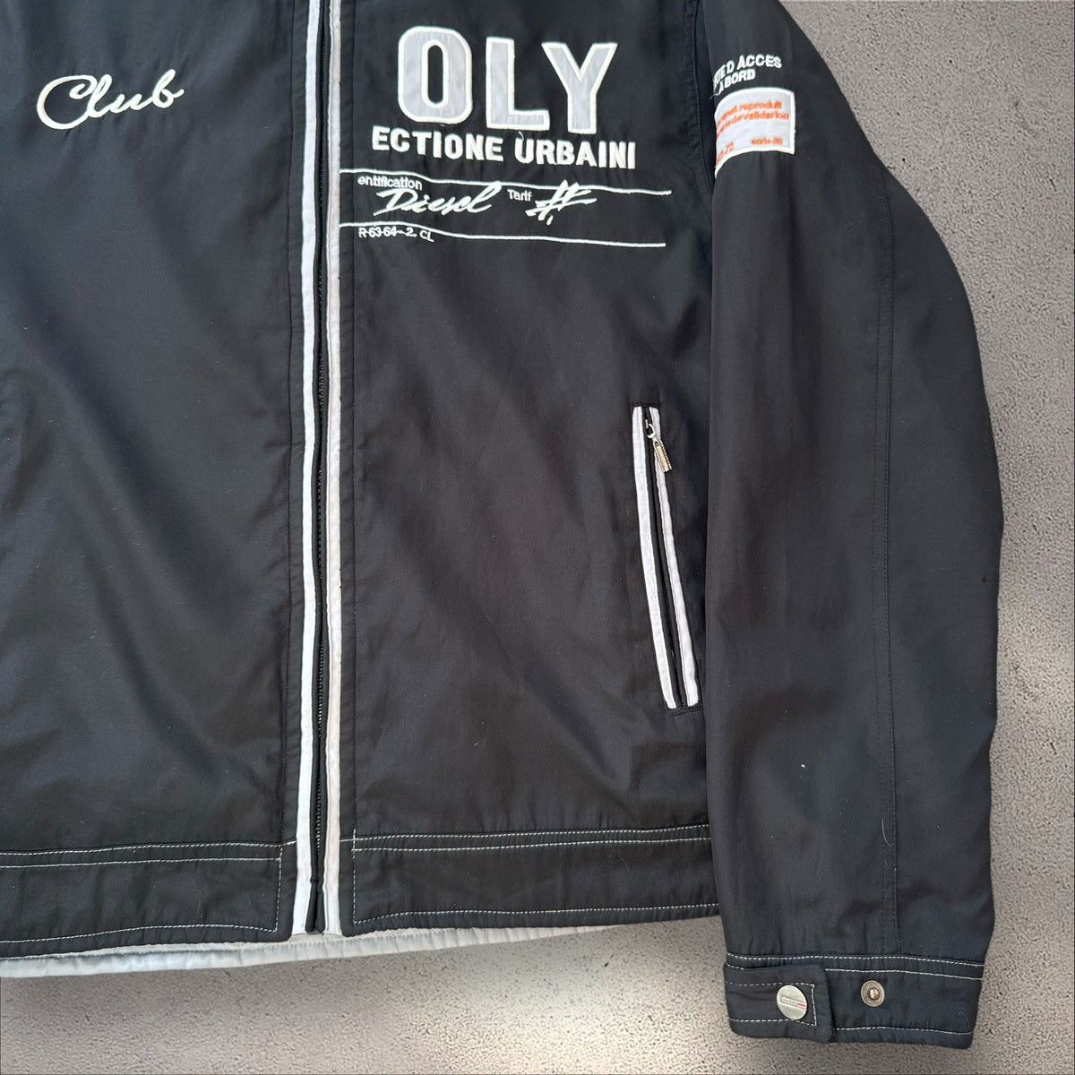 Diesel DIESEL VINTAGE Y2K ZIP JACKET Size US L / EU 52-54 / 3 - 7 Thumbnail