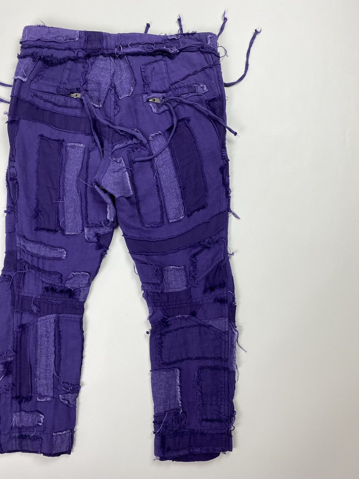 Haider Ackermann BNWT! Haider Ackermann ladies patchwork cropped pants Size 25" / US 0 / IT 36 - 22 Thumbnail