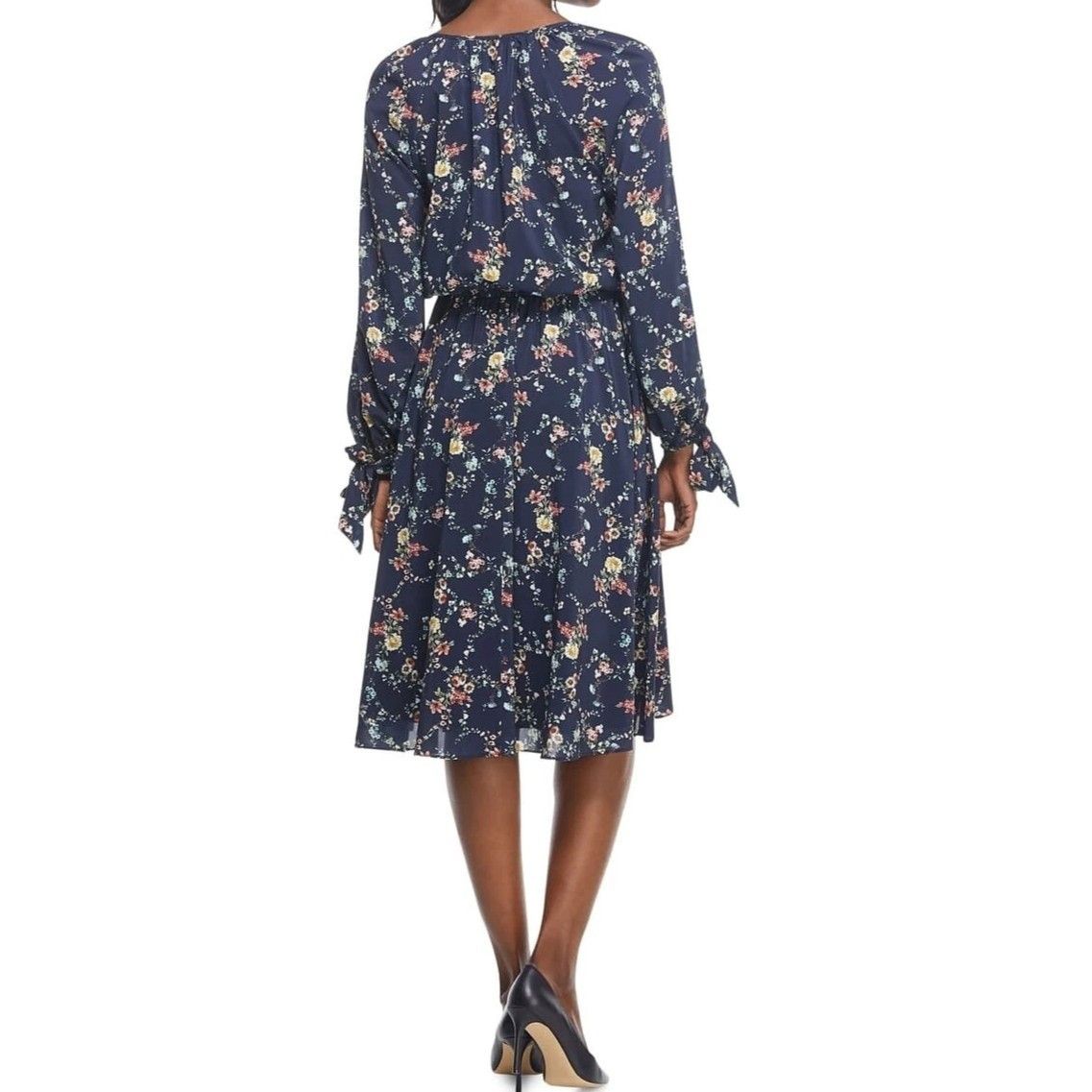 Other Gal Meets Glam Bonnie Floral Print Blouson Dress in size 6 Size M / US 6-8 / IT 42-44 - 3 Thumbnail