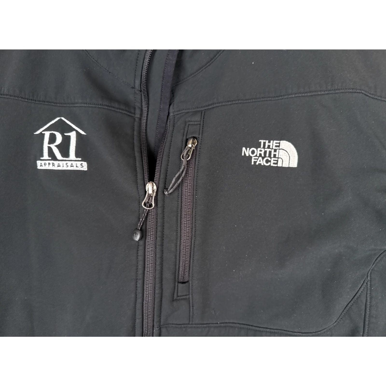 The North Face The North Face Jacket Men Large Black Full Zip Mock Neck Polyester Apex READ Size US L / EU 52-54 / 3 - 6 Thumbnail
