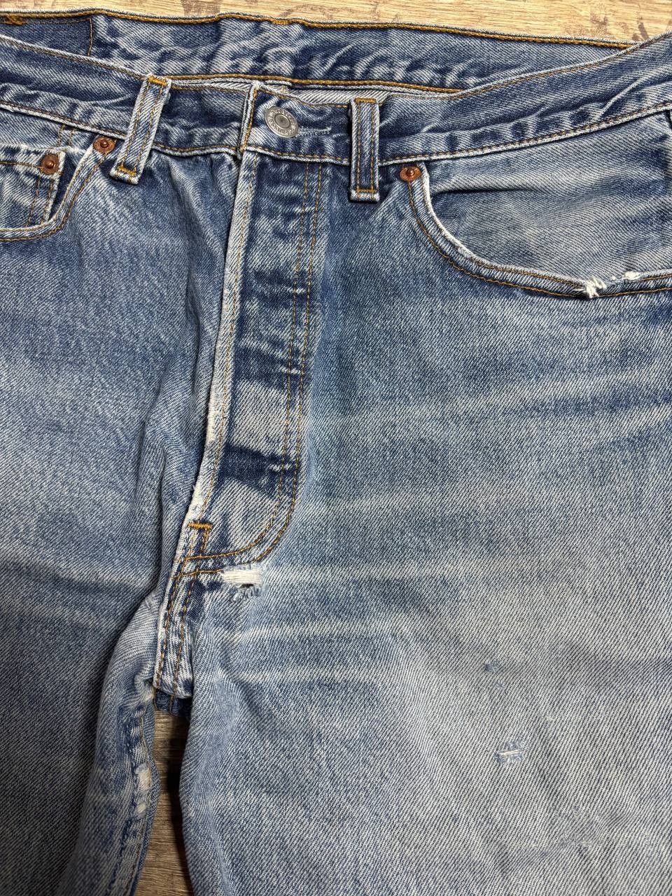 Levi's Vintage Clothing Vintage Levi's Cropped distressed Shorts Size US 32 / EU 48 - 5 Thumbnail