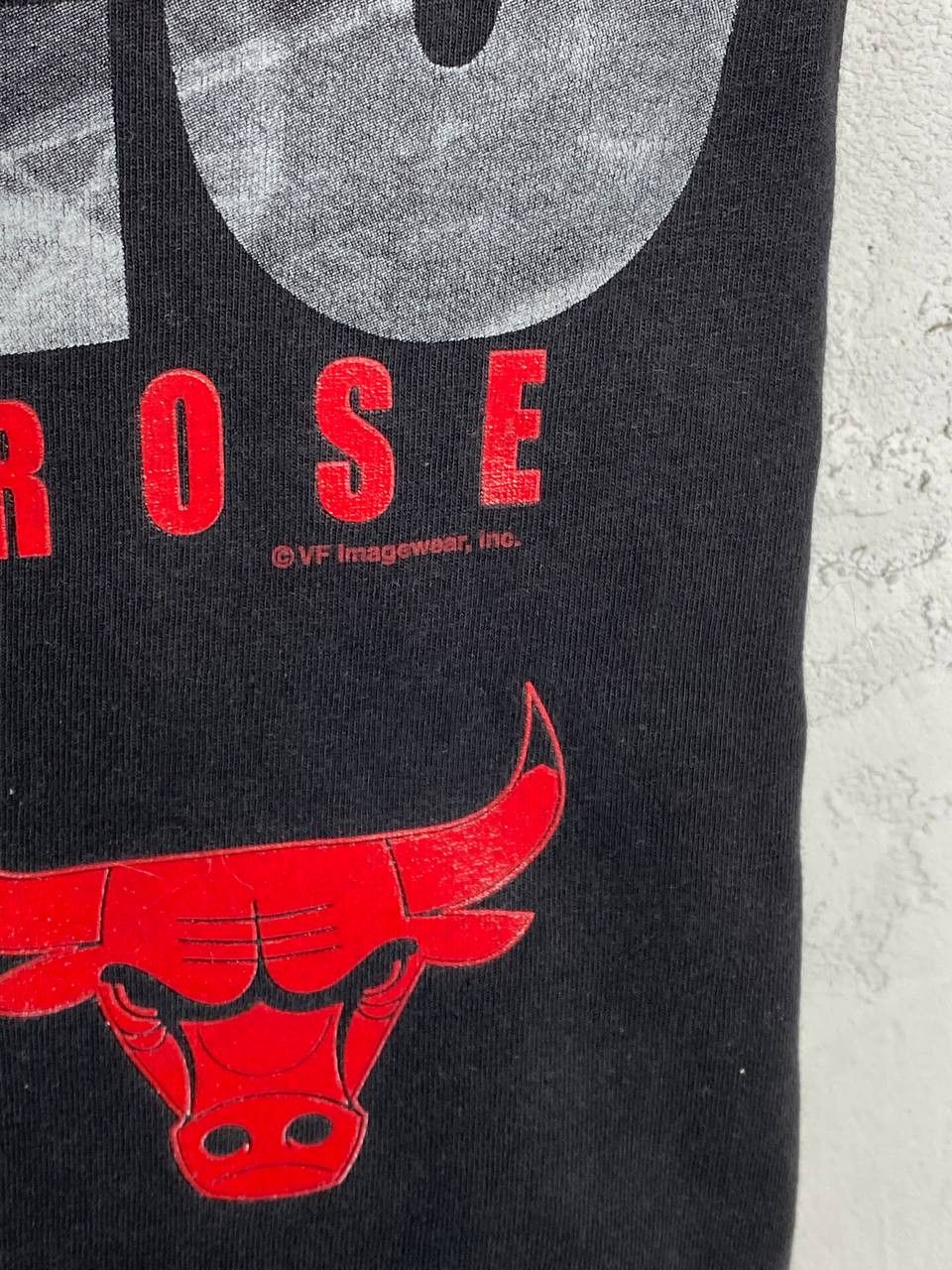 NBA × Salem Sportswear 90s Vintage Chicago Bulls Salem Sportswear Very Rare T-Shirt Size US S / EU 44-46 / 1 - 5 Thumbnail