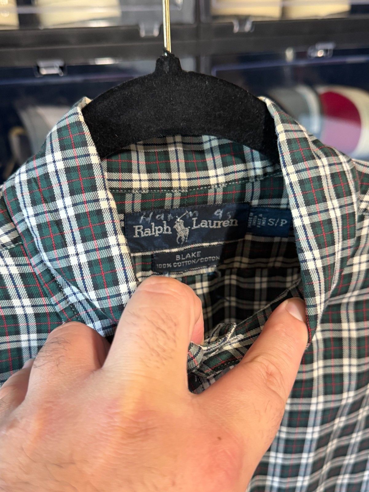 Polo Ralph Lauren Polo Ralph Lauren Blake Button Shirt Small Plaid Green Size US S / EU 44-46 / 1 - 5 Thumbnail