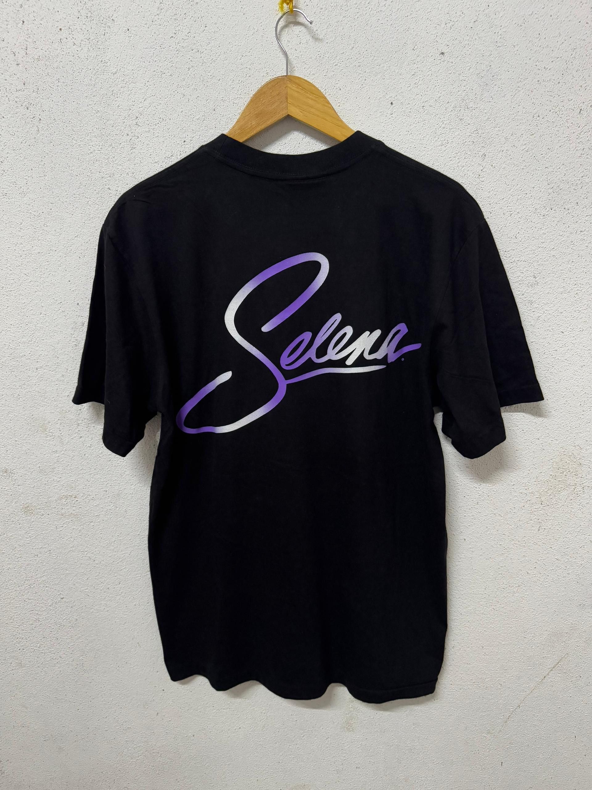 Band Tees vintage bootleg selena Quintanilla rap tees rare tshirt Size US L / EU 52-54 / 3 - 3 Thumbnail