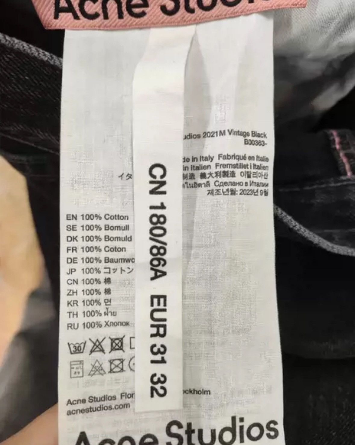 Acne Studios Acne studios Cropped jeans Size US 31 - 4 Thumbnail