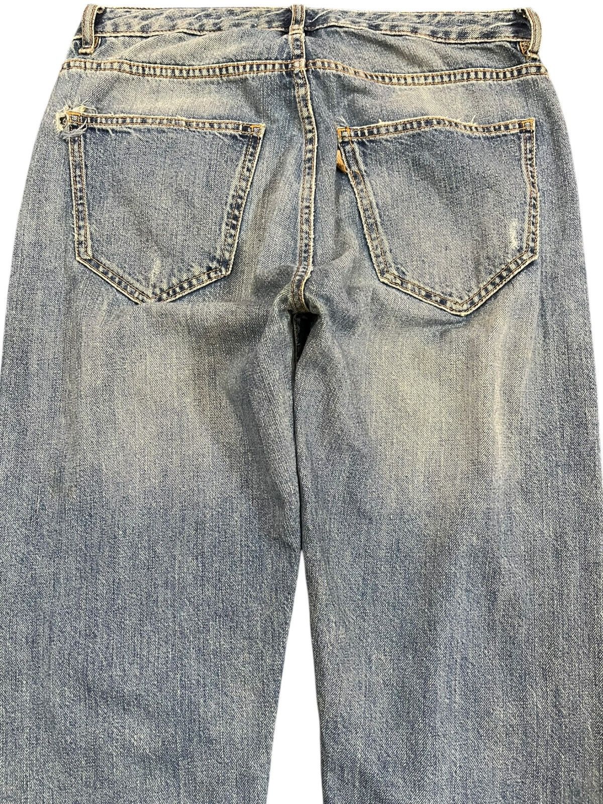 Other Vintage Aalto Selvedge Distressed Denim Size US 31 - 7 Thumbnail