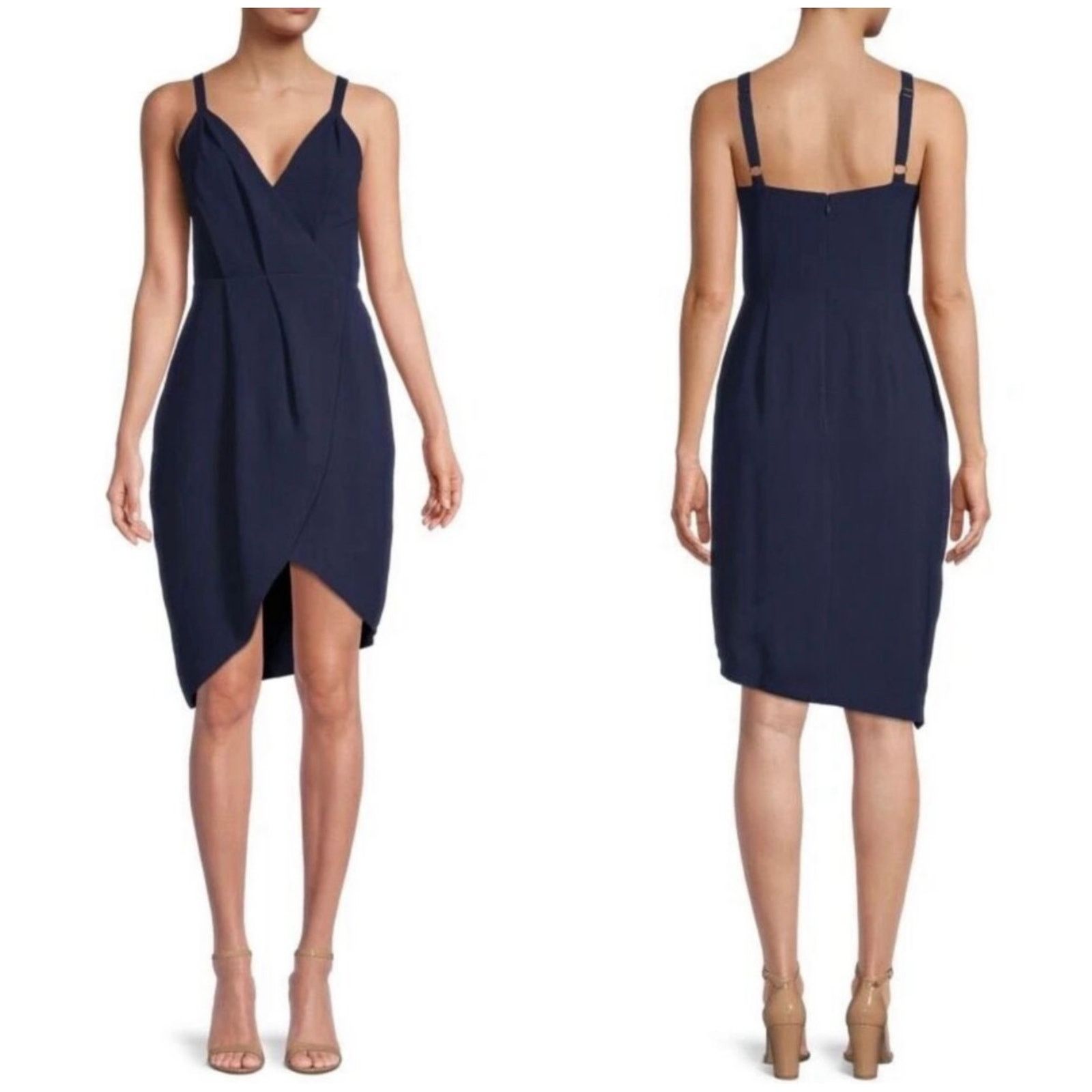 Dress the Population dress the population owen midnight blue mini dress size 1X Size XL / US 12-14 / IT 48-50 - 1 Thumbnail