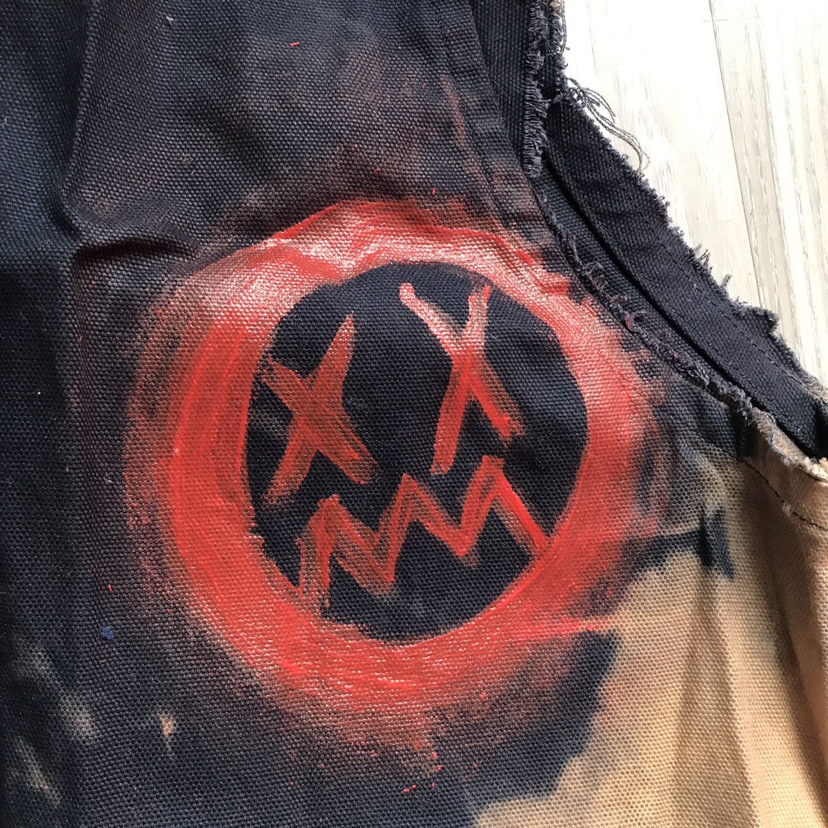 Other Death To Tennis Bleach Colorblock Denim Paint Detail Mens M Size US M / EU 48-50 / 2 - 9 Thumbnail
