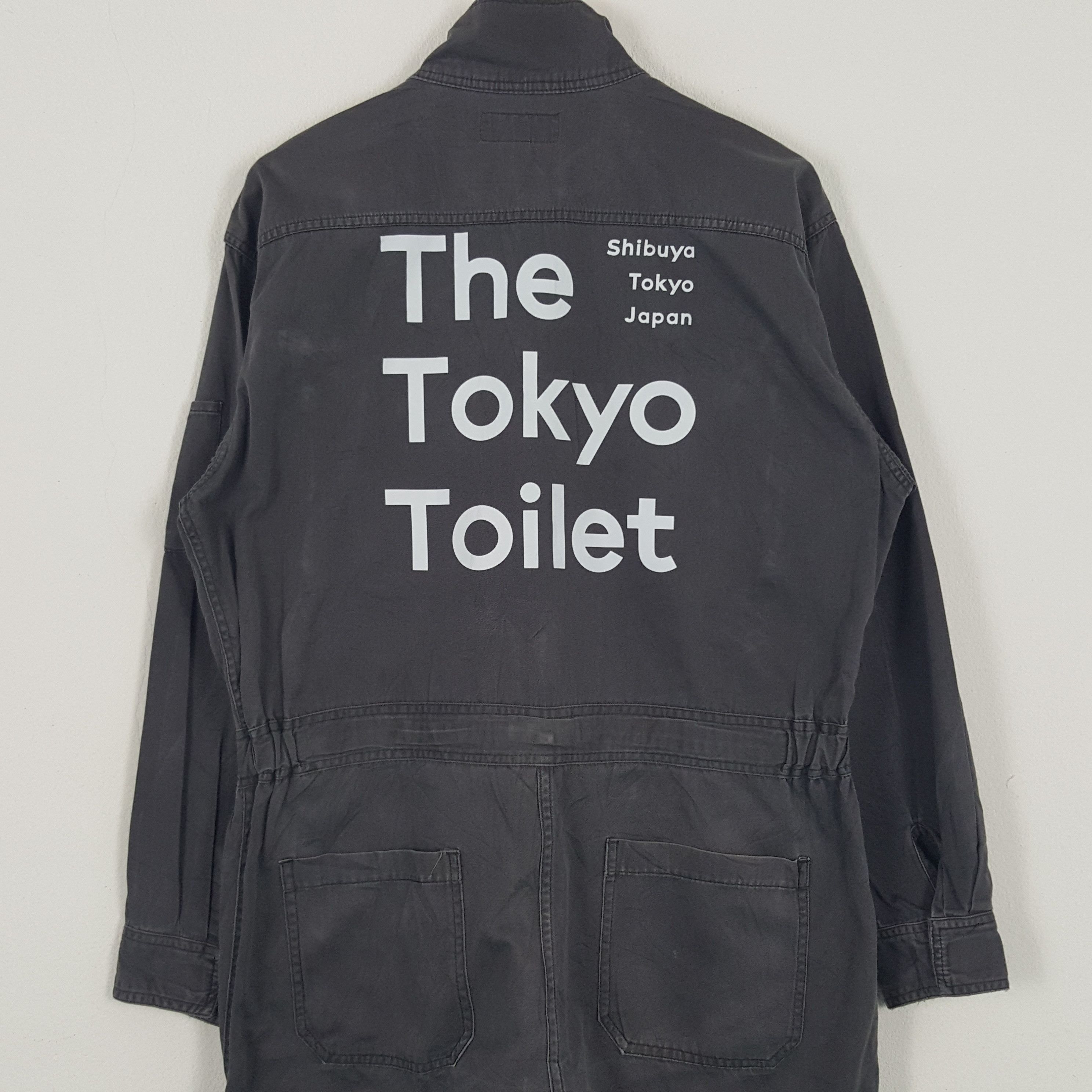 Japanese Brand × Vintage Vintage The Tokyo Toilet Japanese Brand Coverall Jacket Size US L / EU 52-54 / 3 - 2 Thumbnail