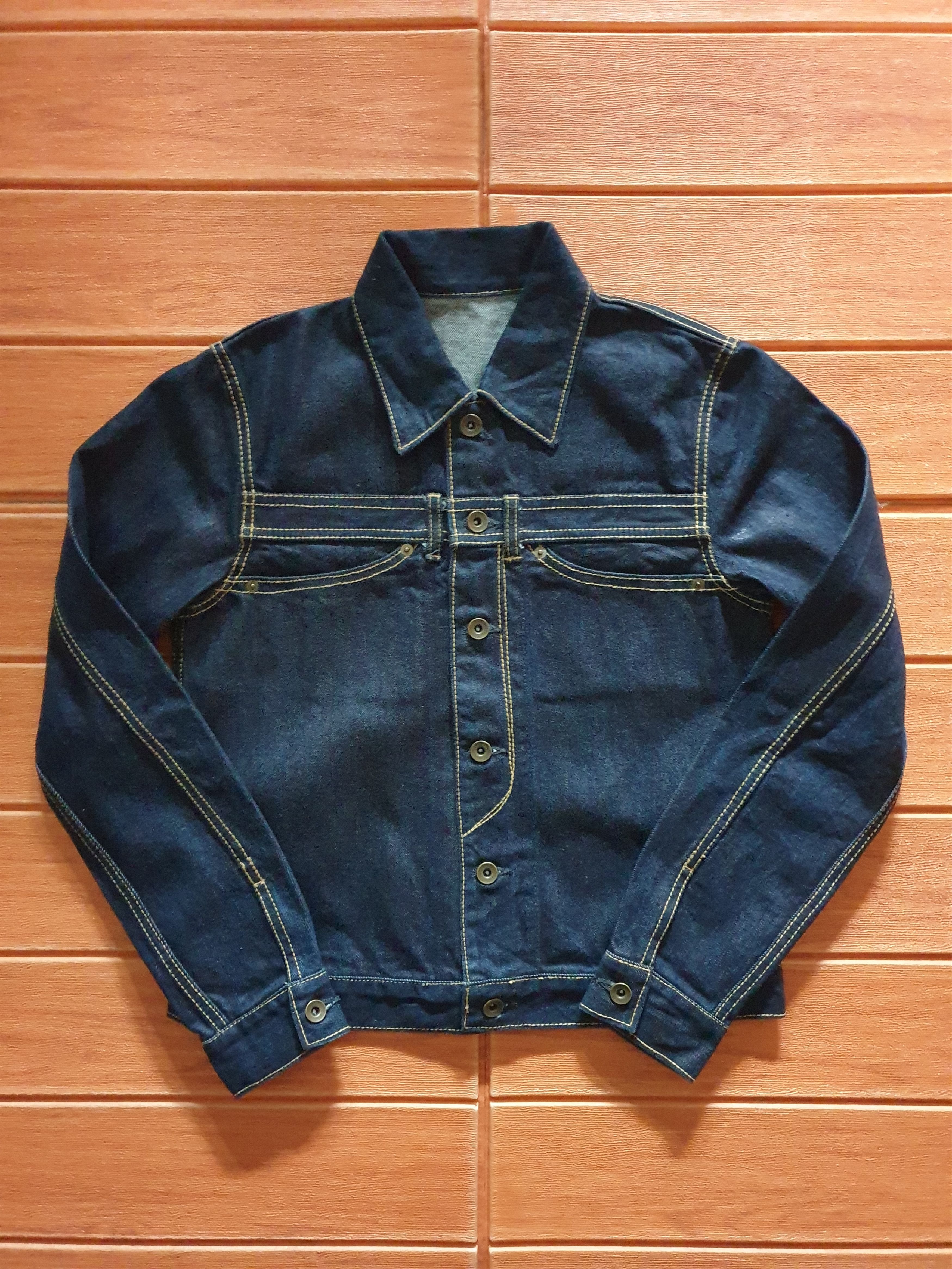 PPFM 💥Eighth floor Made in Japan unique denim jacket Size US S / EU 44-46 / 1 - 5 Thumbnail