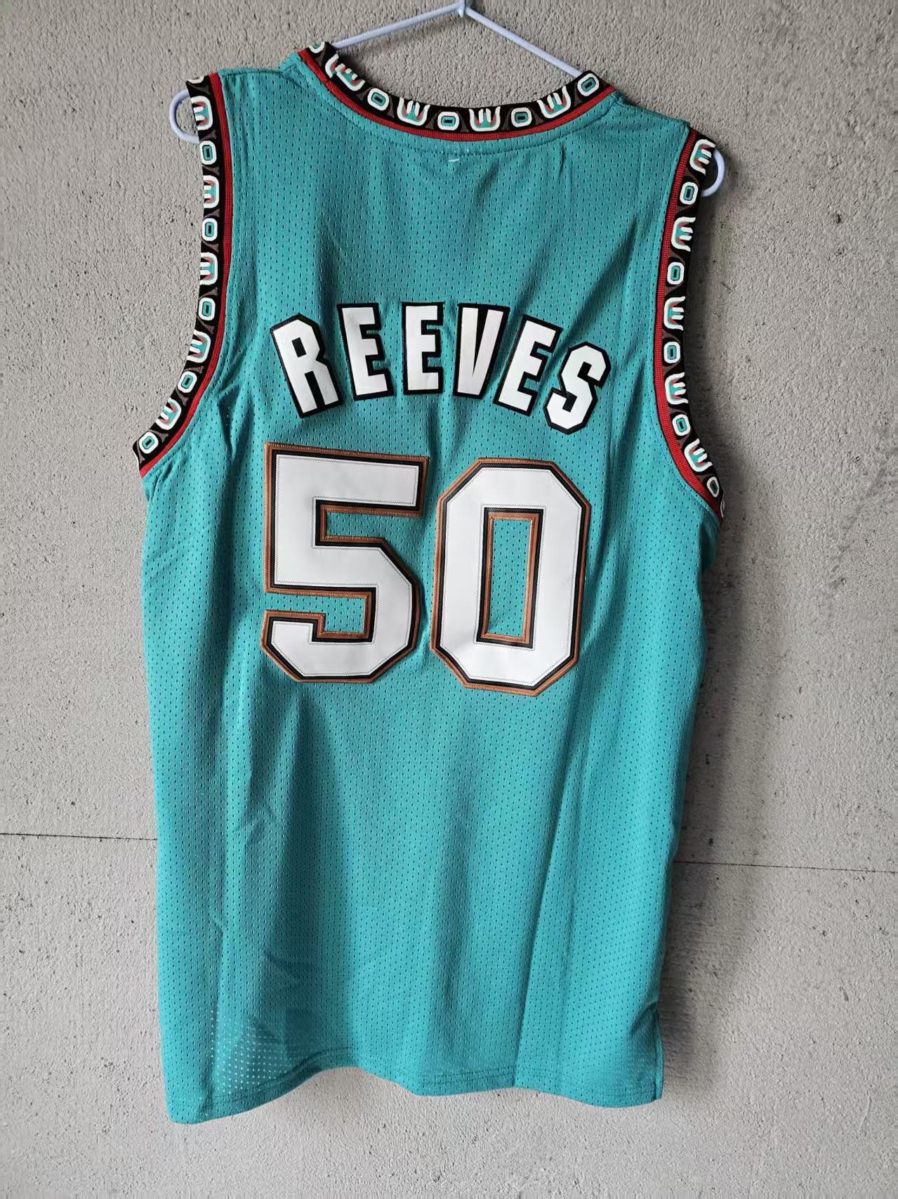 NBA Memphis Grizzlies #50 Bryant Reeves Jersey Size US M / EU 48-50 / 2 - 1 Thumbnail