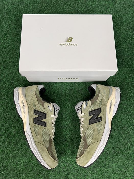 New Balance New Balance x JJJJound 990v3 Olive M990JD3 Men's Shoes