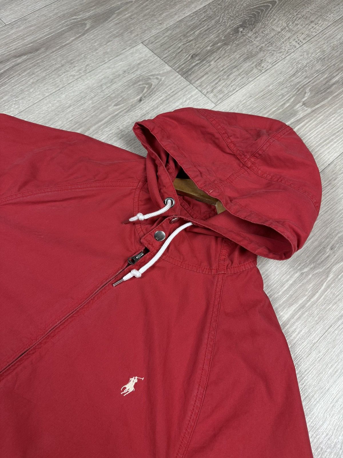 Polo Ralph Lauren Vintage 90s Polo Ralph Lauren Light Hooded Zip Jacket Y2K Size US L / EU 52-54 / 3 - 5 Thumbnail