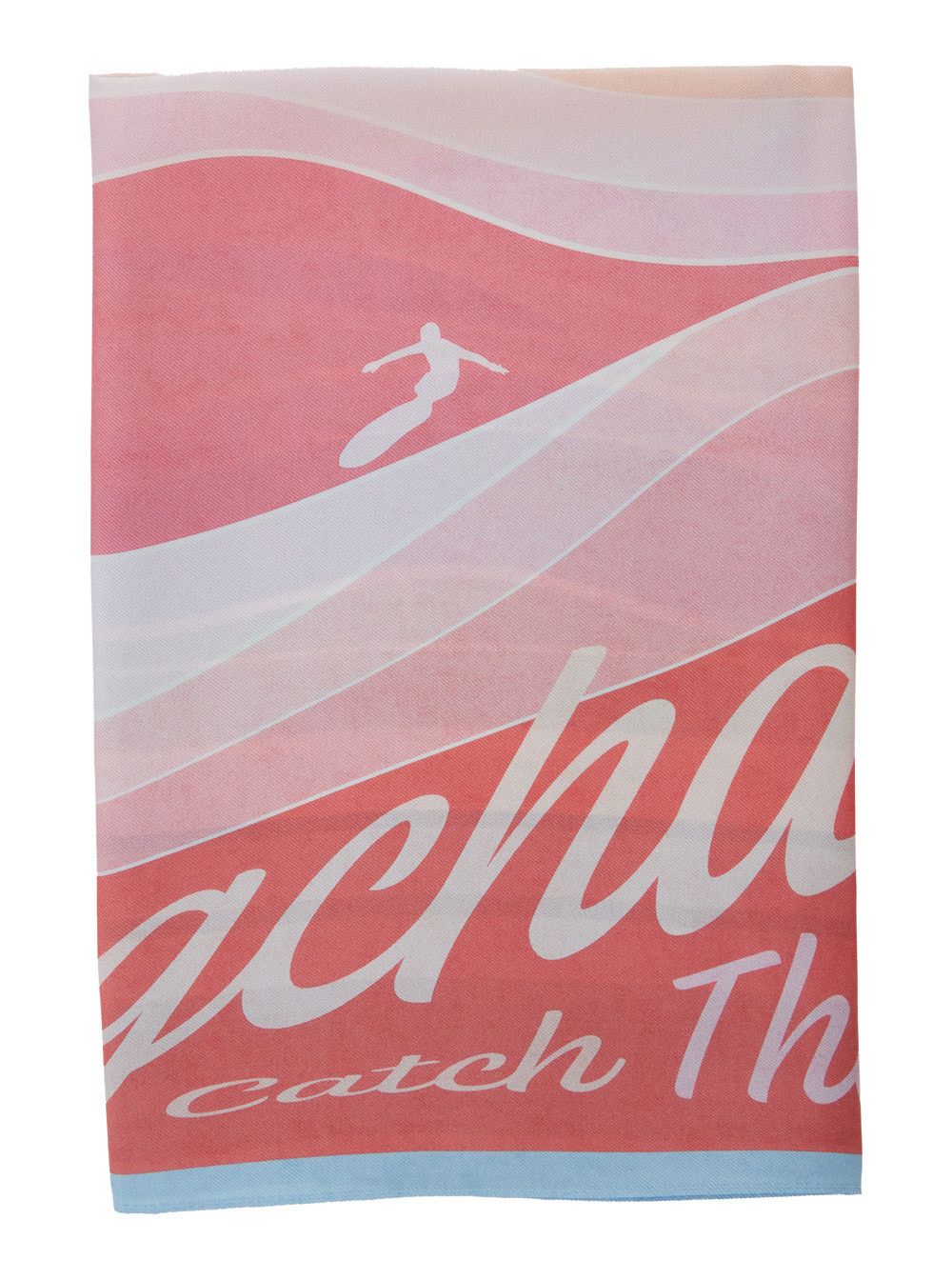 Longchamp Red Silk All-Over Print Scarf for Women Size ONE SIZE - 1 Thumbnail