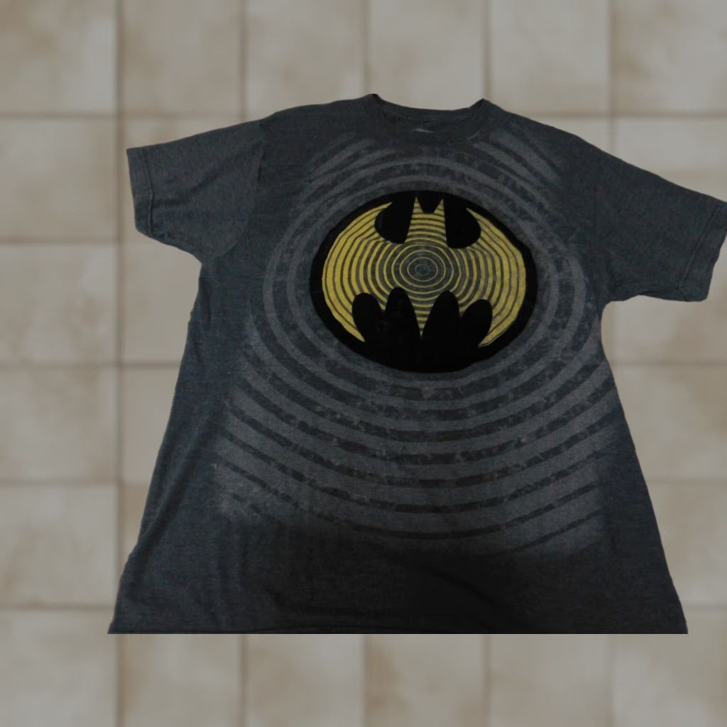 Vintage Red Tape Batman Shirt M Short Sleeve Gray Logo Mens Regular Cotton Polyester Size US M / EU 48-50 / 2 - 1 Thumbnail