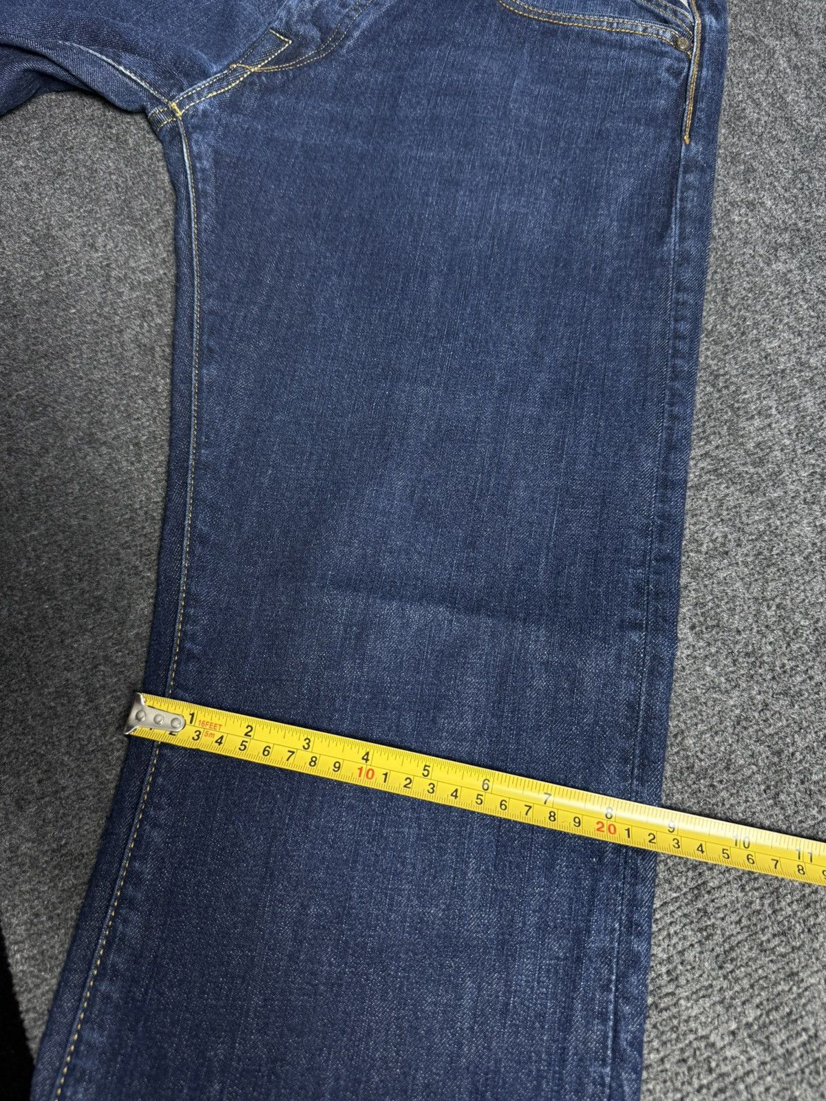 Replay Luxury 00s Y2K Replay Jimi Jeans M983 Straight Bootcut Denim Size US 34 / EU 50 - 21 Thumbnail