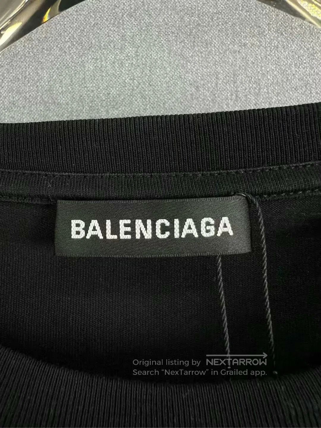 Balenciaga balenciaga black short sleeve t-shirt. Size US L / EU 52-54 / 3 - 4 Thumbnail