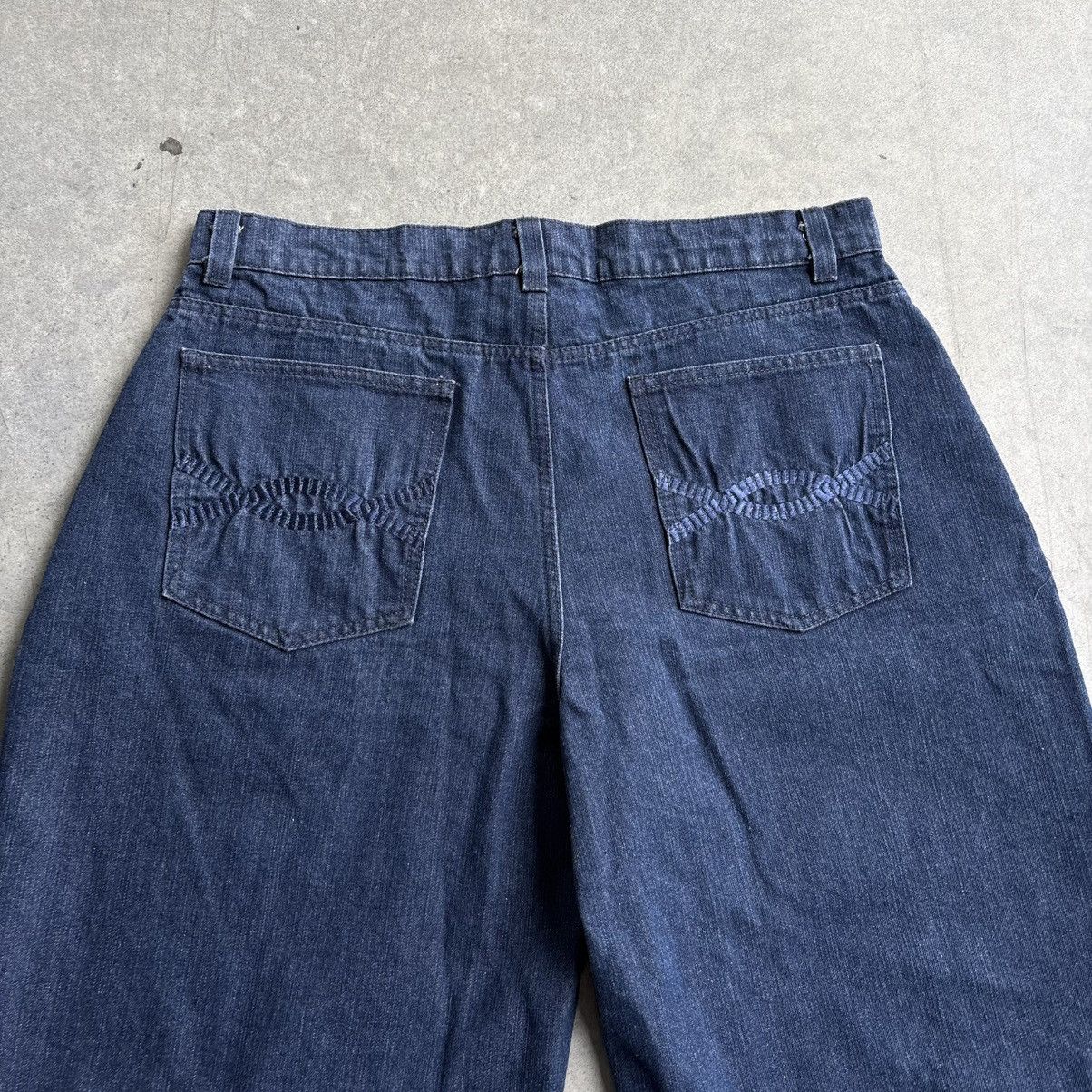 Brooklyn Xpress × Vintage Y2K Baggy Navy Blue Brooklyn Xpress Style Jorts Shorts 36 Size US 38 / EU 54 - 10 Thumbnail
