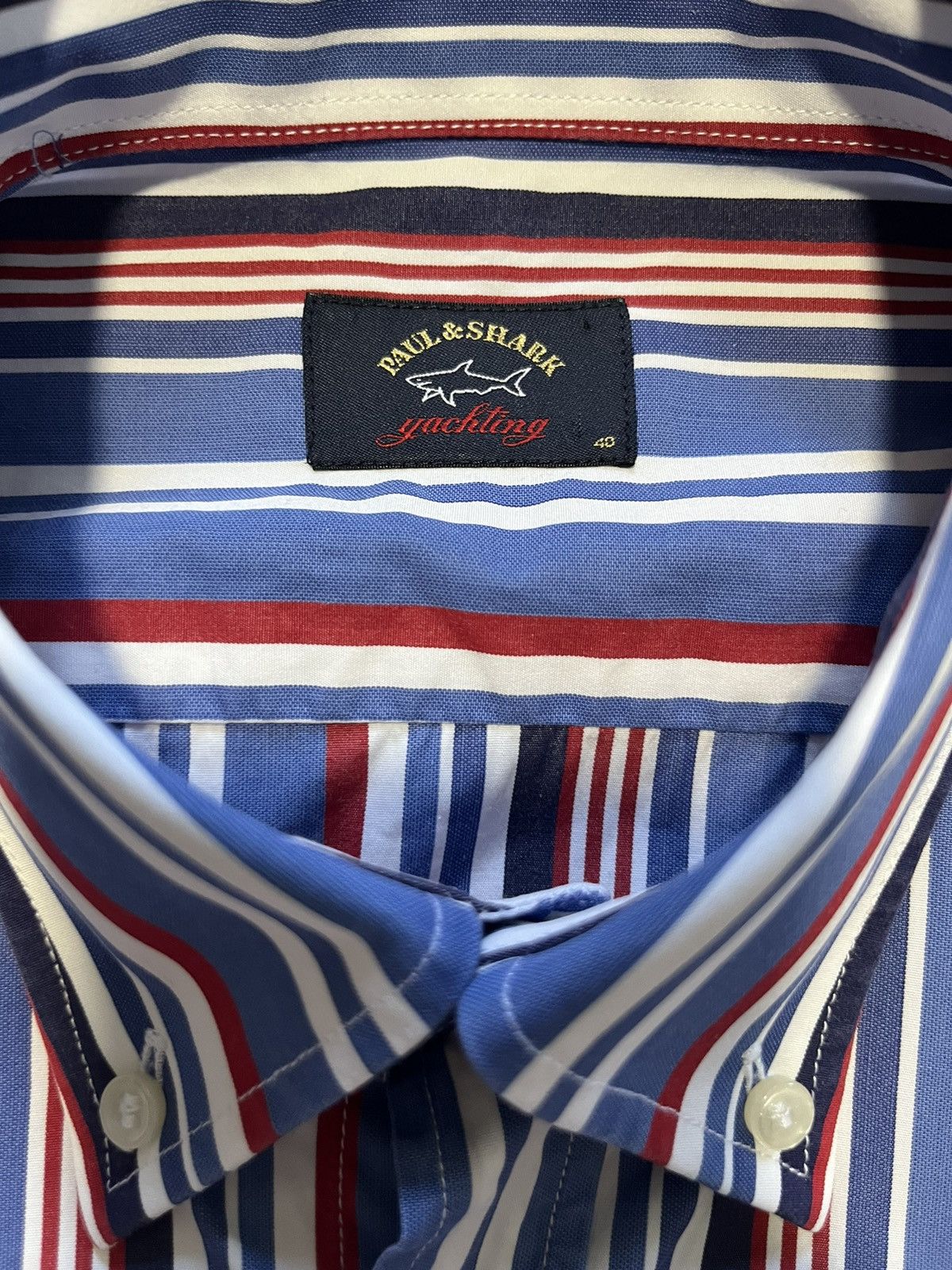 Paul & Shark Paul & Shark Yachting Striped Shirt Size US M / EU 48-50 / 2 - 5 Thumbnail