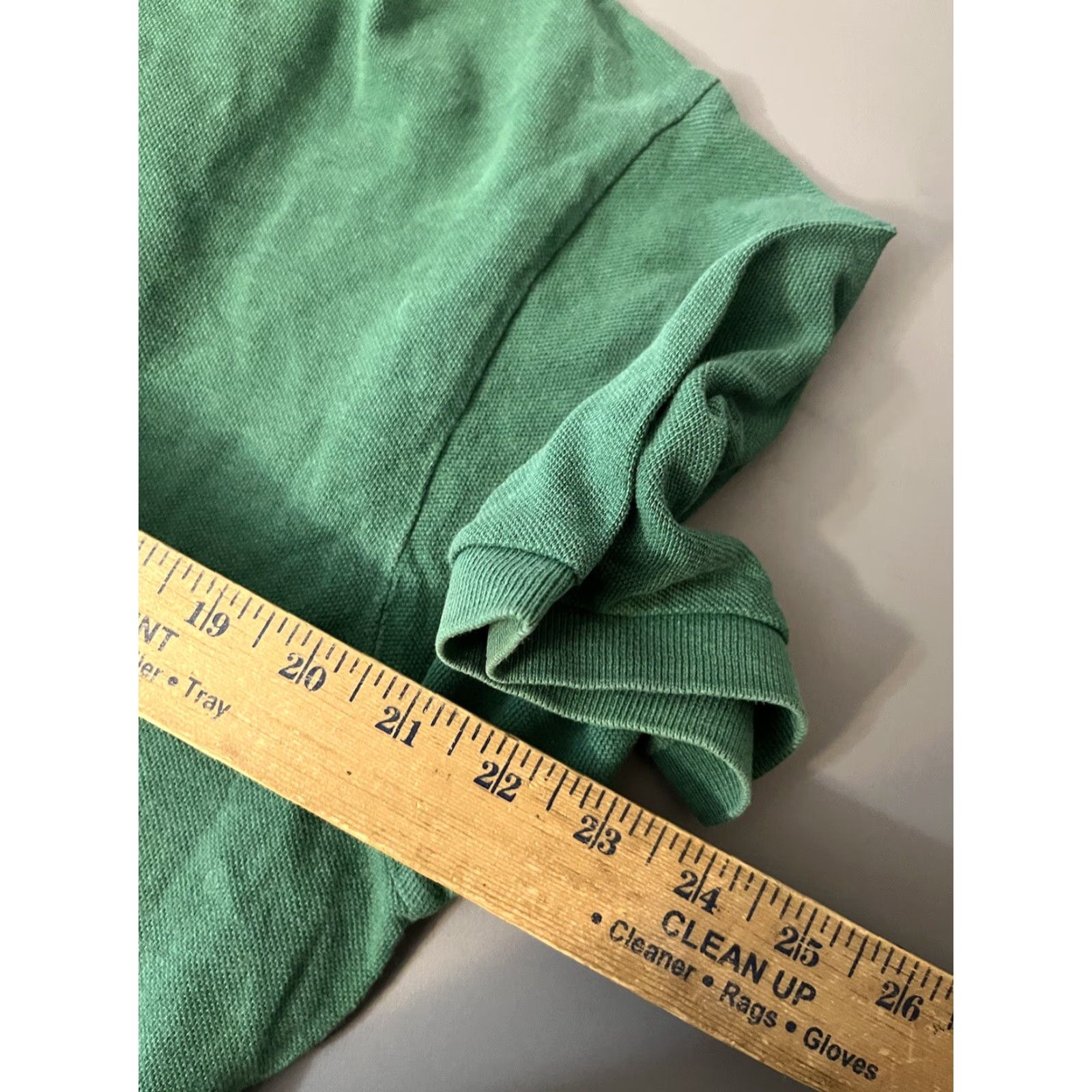 Polo Ralph Lauren Polo Ralph Lauren Polo Shirt Mens Green Solid Logo Pony Large L Vintage No - 90s Classic Size US L / EU 52-54 / 3 - 5 Thumbnail