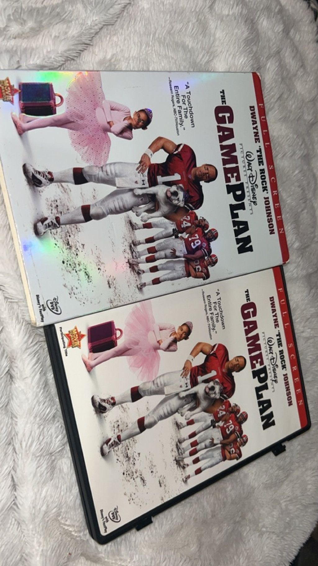 Other Unisex Disney The Game Plan Full Screen DVD White Red Size US S / EU 44-46 / 1 - 2 Thumbnail