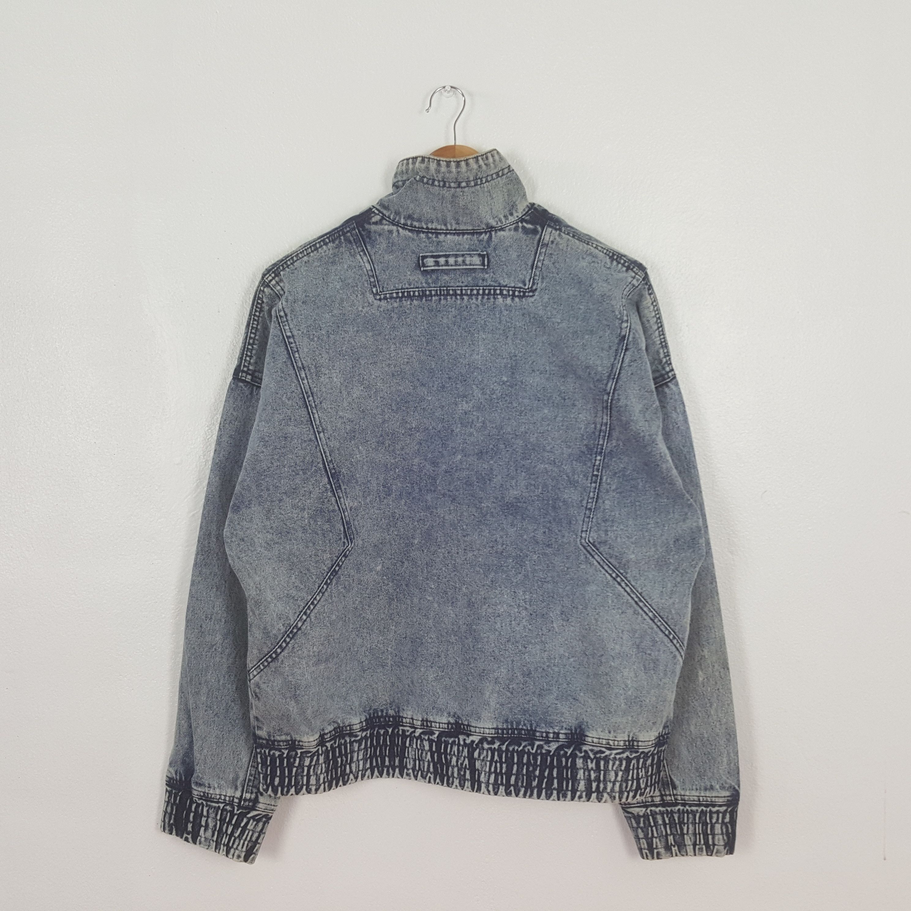 Nike Vintage Nike Challenge Court Denim Jacket C313N17 Size US L / EU 52-54 / 3 - 3 Thumbnail