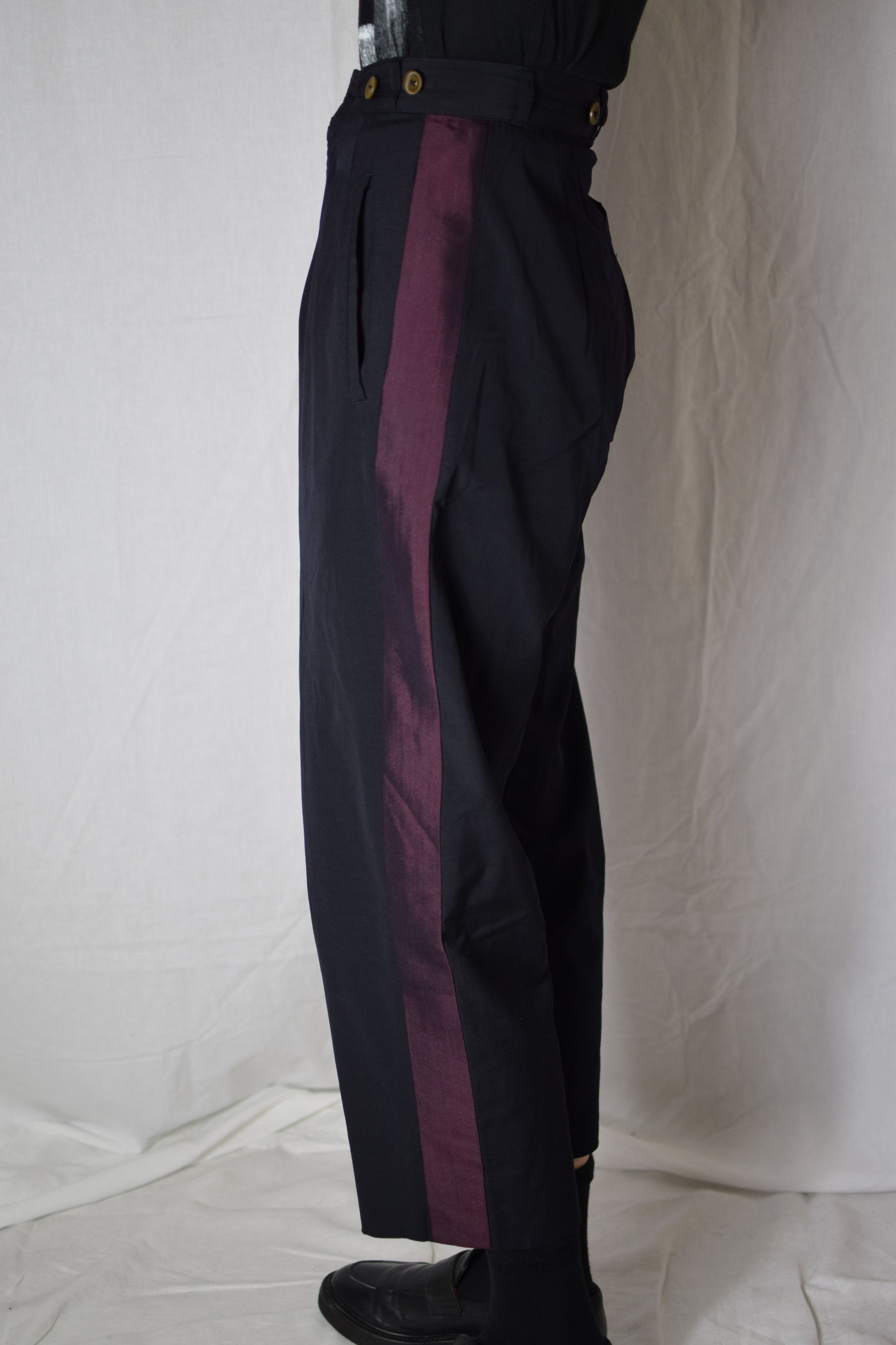 Yohji Yamamoto YYPH Side Stripe Pants Size US 26 / EU 42 - 4 Thumbnail