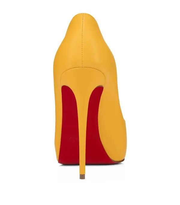 Christian Louboutin oc11z0425 Hot Chick Alta 120 Nappa Lining in Pollen Size US 6 / IT 36 - 3 Thumbnail
