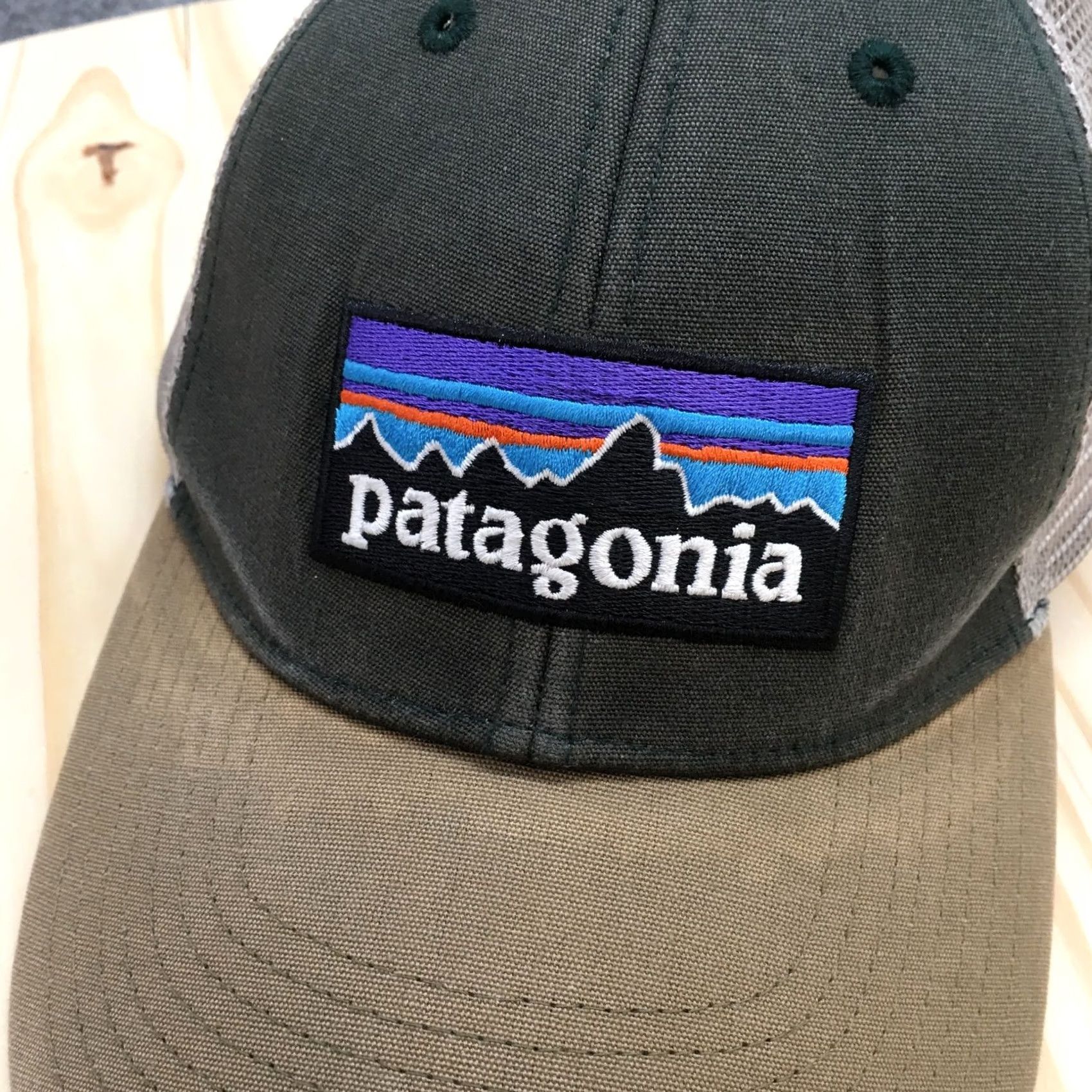 Patagonia Patagonia Trucker Hat Mens Brown OS Adjustable Curved Brim Embroidered Logo Size ONE SIZE - 3 Thumbnail