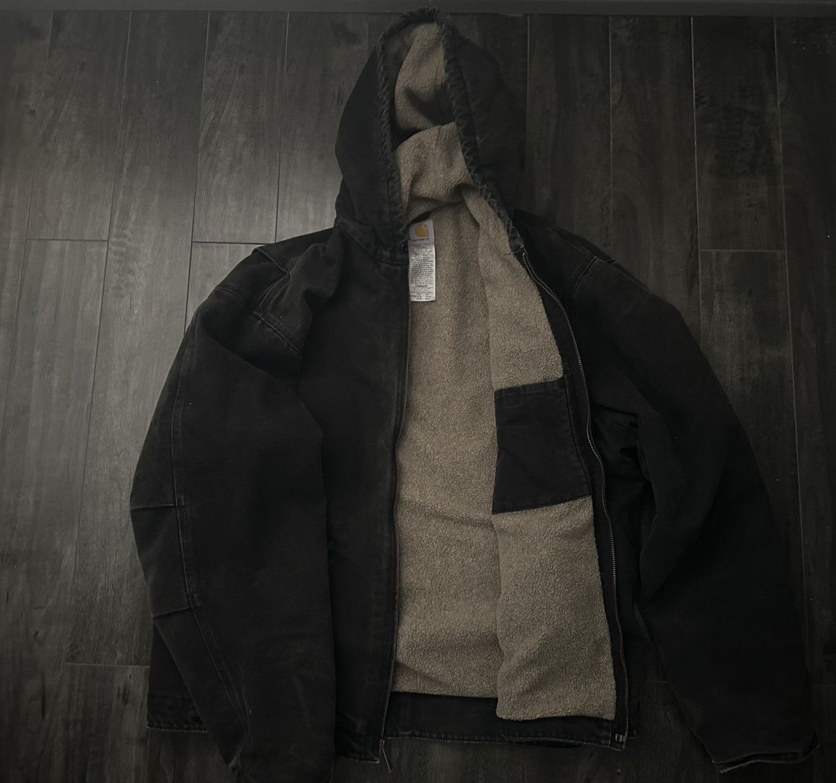 Carhartt × Vintage Vintage Black Carhartt Jacket Size US XXL / EU 58 / 5 - 3 Thumbnail