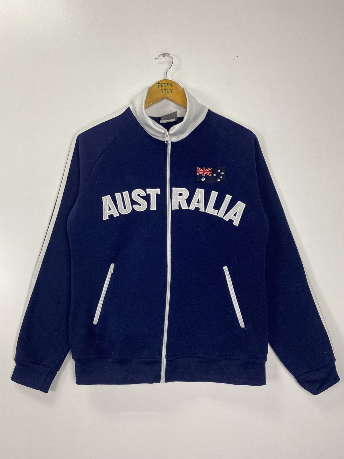 Man Made In Australia × Vintage Vintage 90s Australia Sweater Size US M / EU 48-50 / 2 - 3 Thumbnail