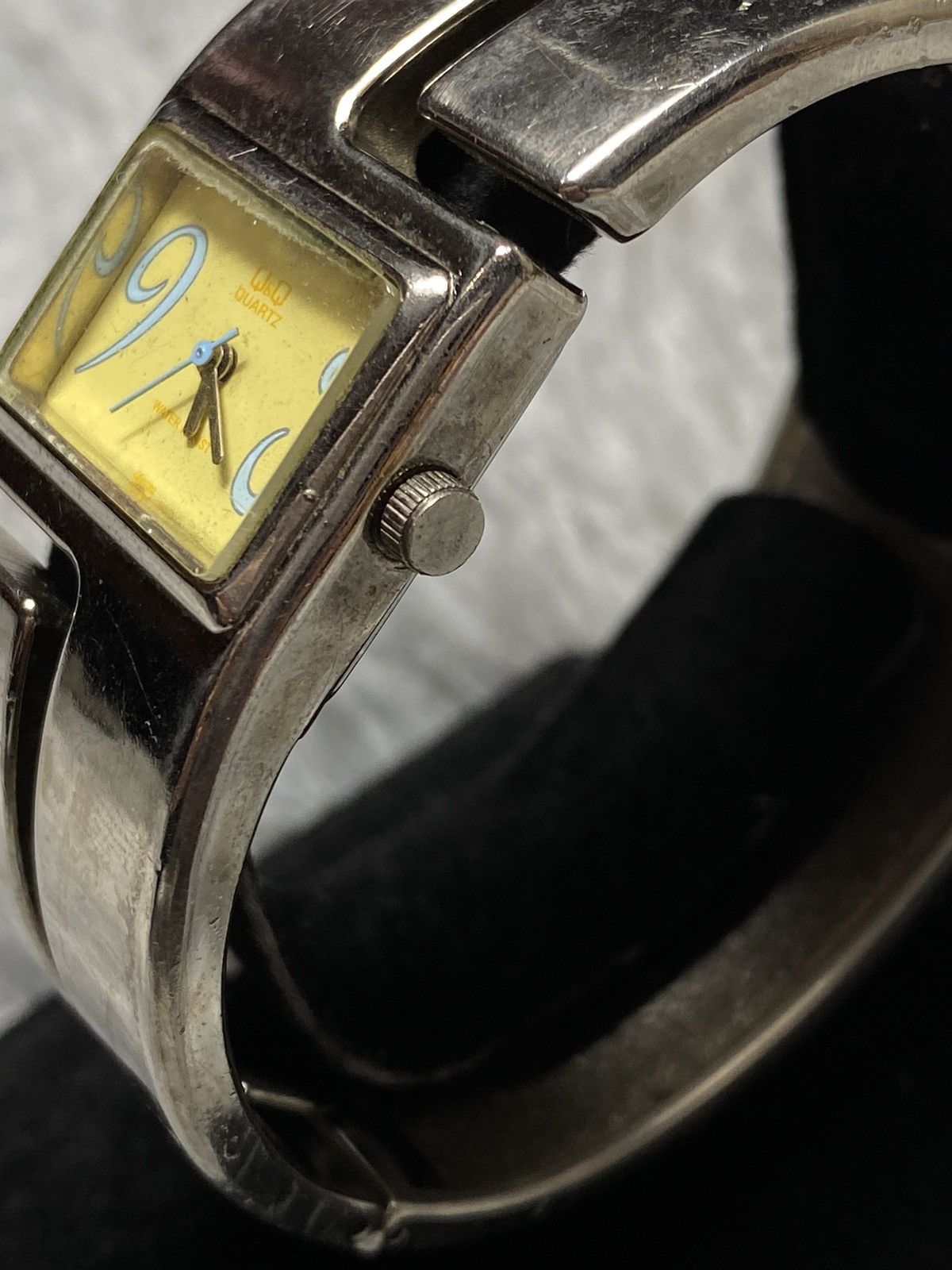 Japanese Brand × Jewelry × Vintage Retro Yellow Dial Q&Q Watch | Japanese Brand Size ONE SIZE - 5 Thumbnail