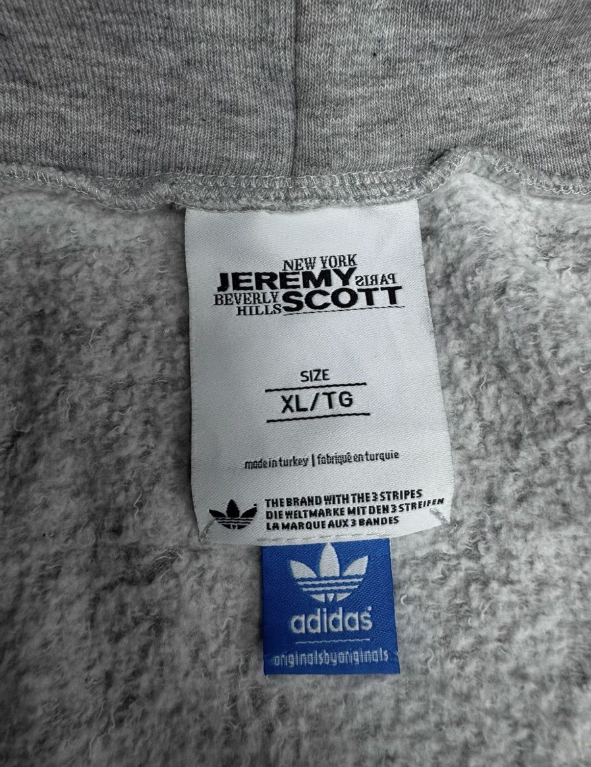 Adidas Adidas x Jeremy Scott Full-Zip Hoodie K37 Size XL / US 12-14 / IT 48-50 - 6 Thumbnail