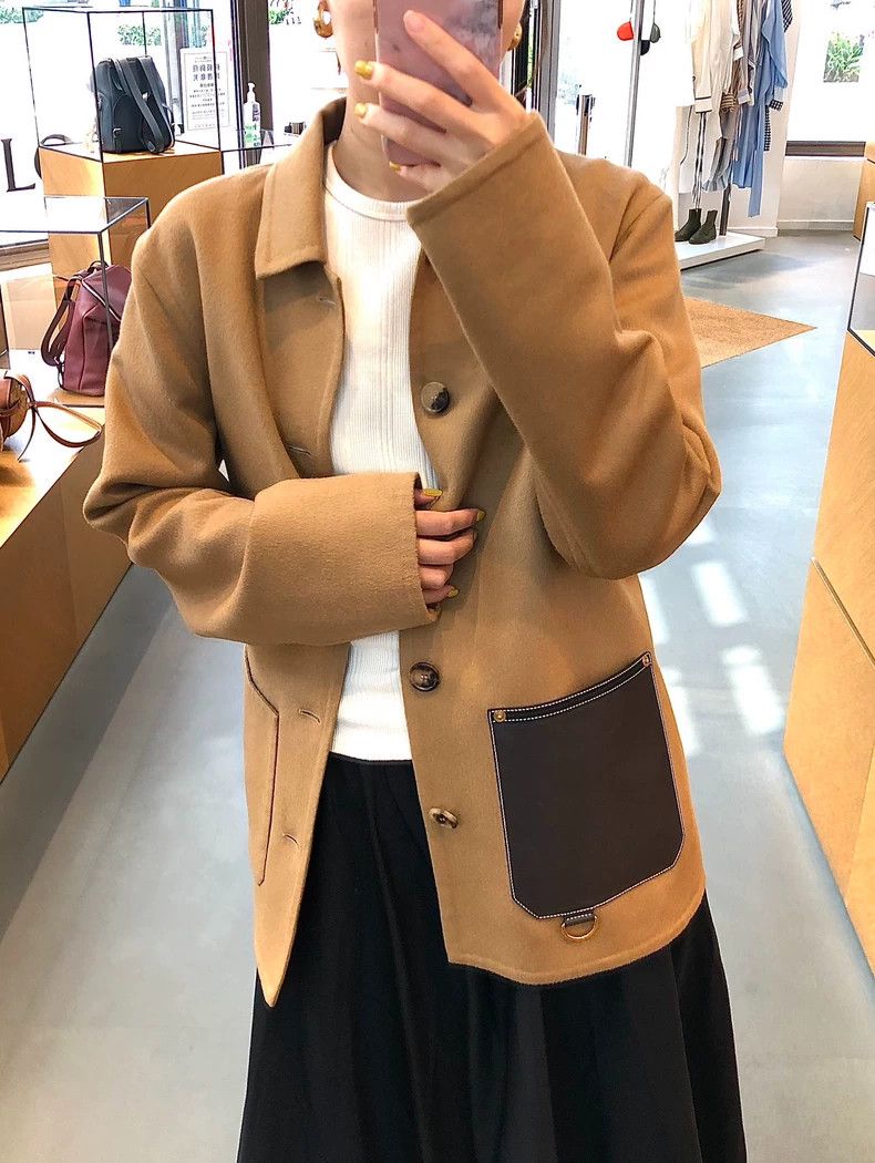 Loewe LOEWE size 46 Men's wool coat Size US S / EU 44-46 / 1 - 7 Thumbnail