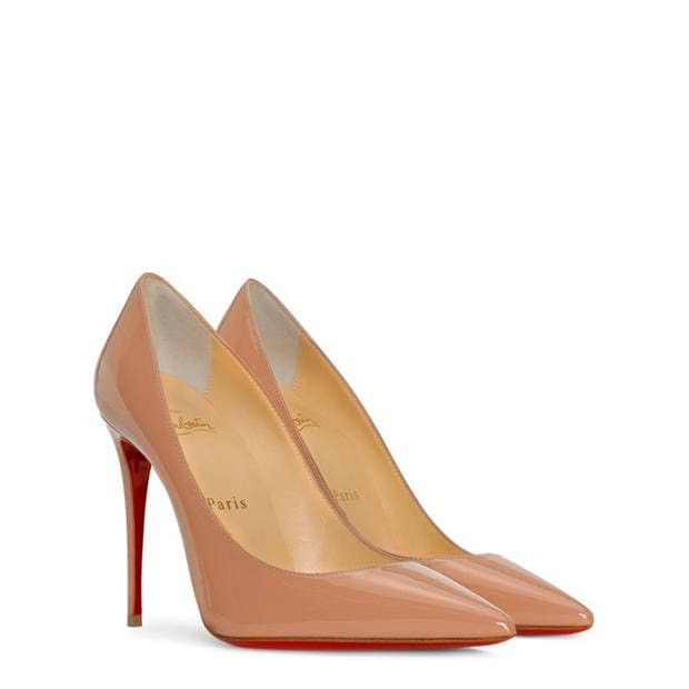 Christian Louboutin Kate 100mm Pumps Size US 10.5 / IT 40.5 - 4 Thumbnail