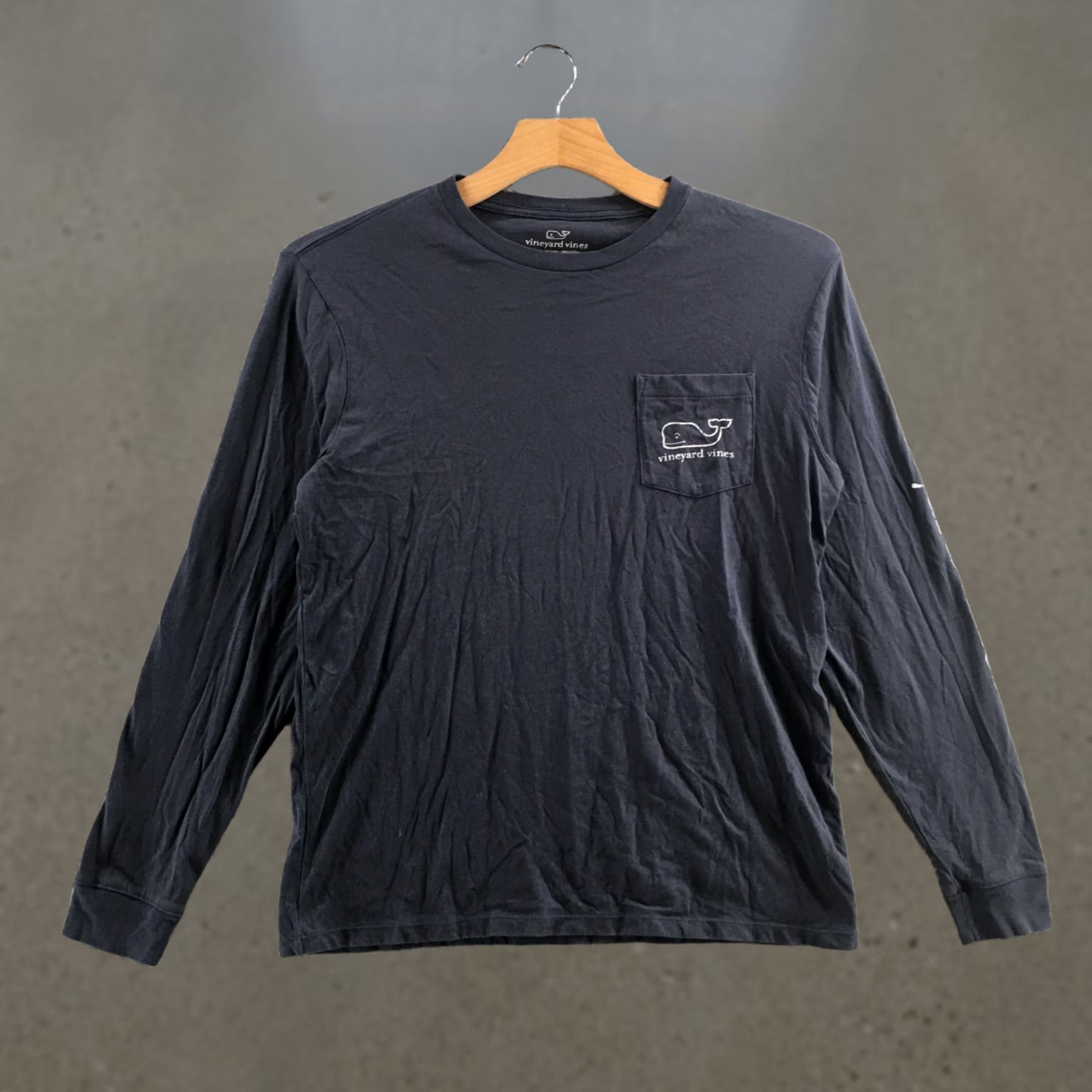 Vineyard Vines VINEYARD VINES Long Sleeve Tee T-Shirt Mens M Gray Cotton Pullover Crew Neck Size US M / EU 48-50 / 2 - 1 Thumbnail