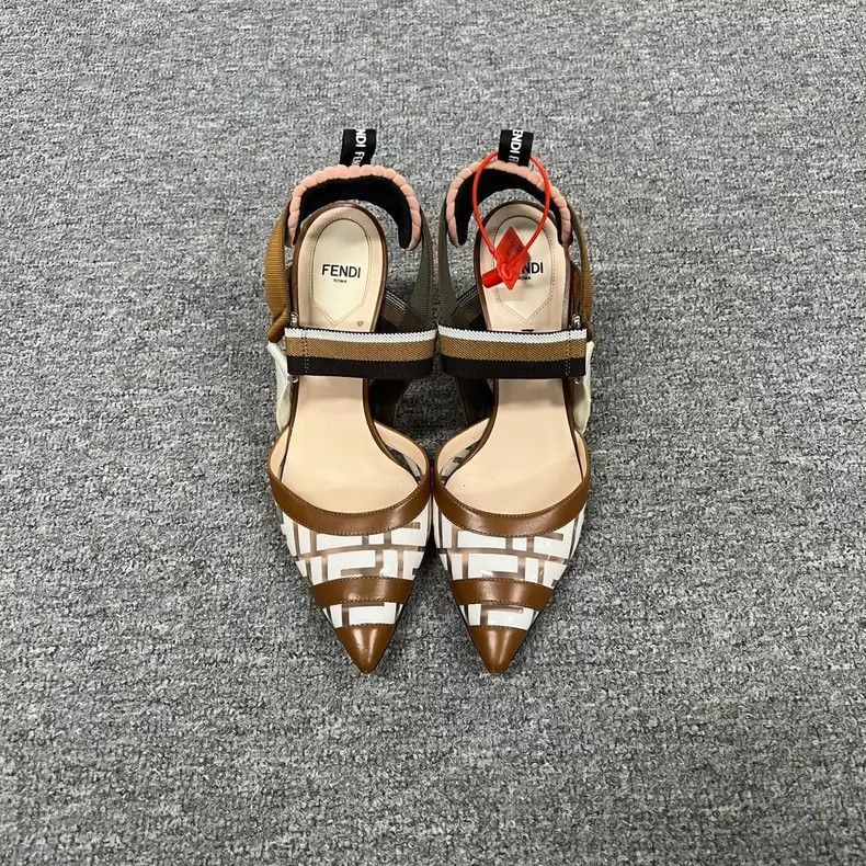 Fendi Fendi Double F High Heels Size 37 Size US 6 / IT 36 - 2 Thumbnail